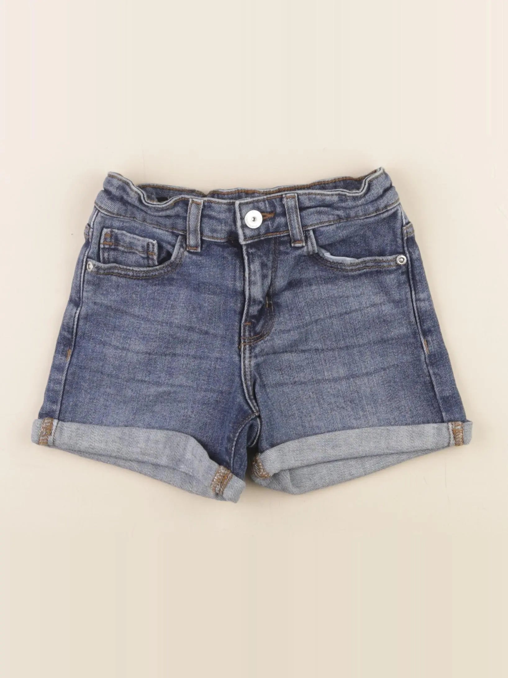 Vertbaudet - short bleu - 6 ans