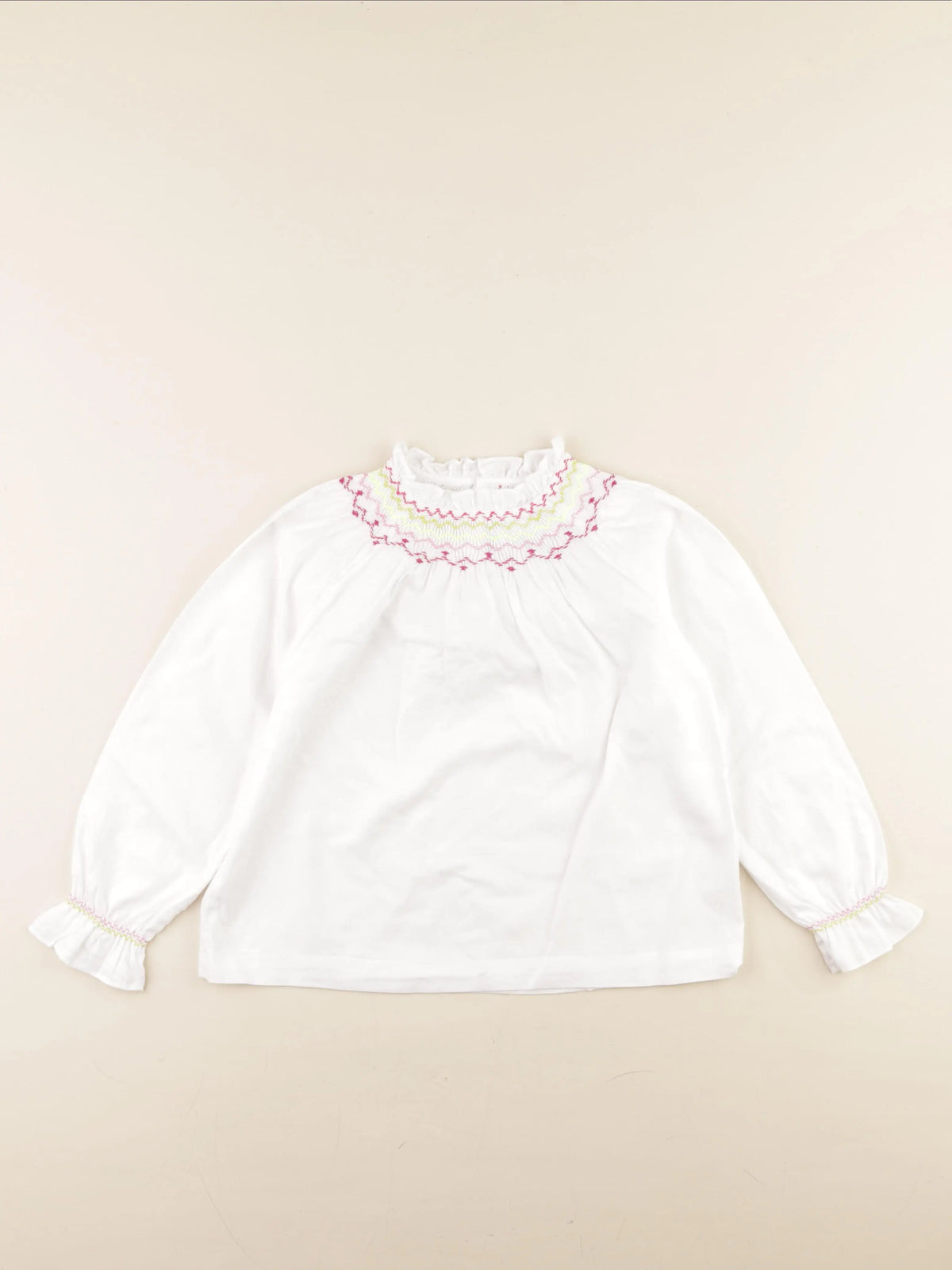 Jacadi - blouse blanc - 8 ans