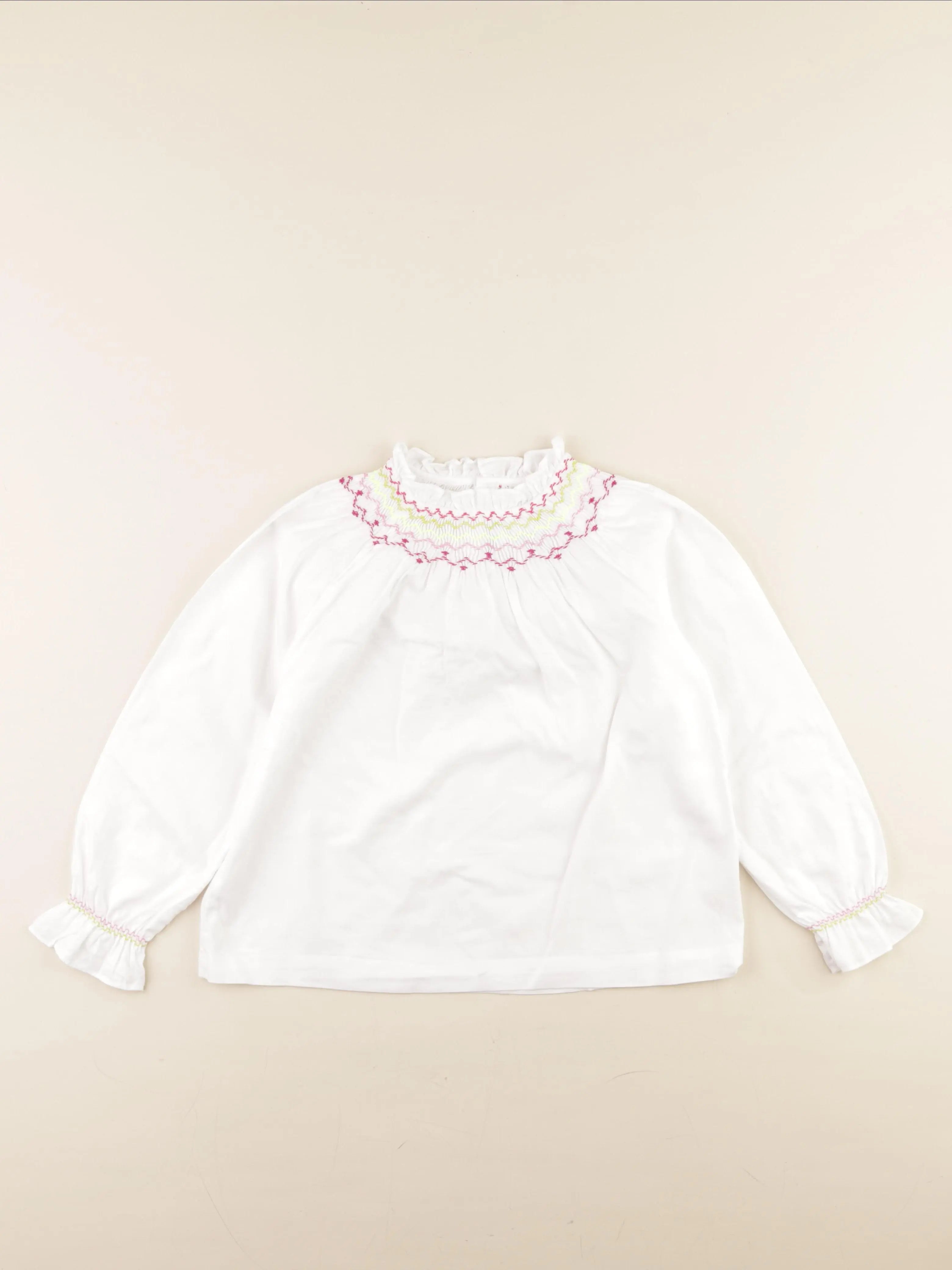 Jacadi - blouse blanc - 8 ans