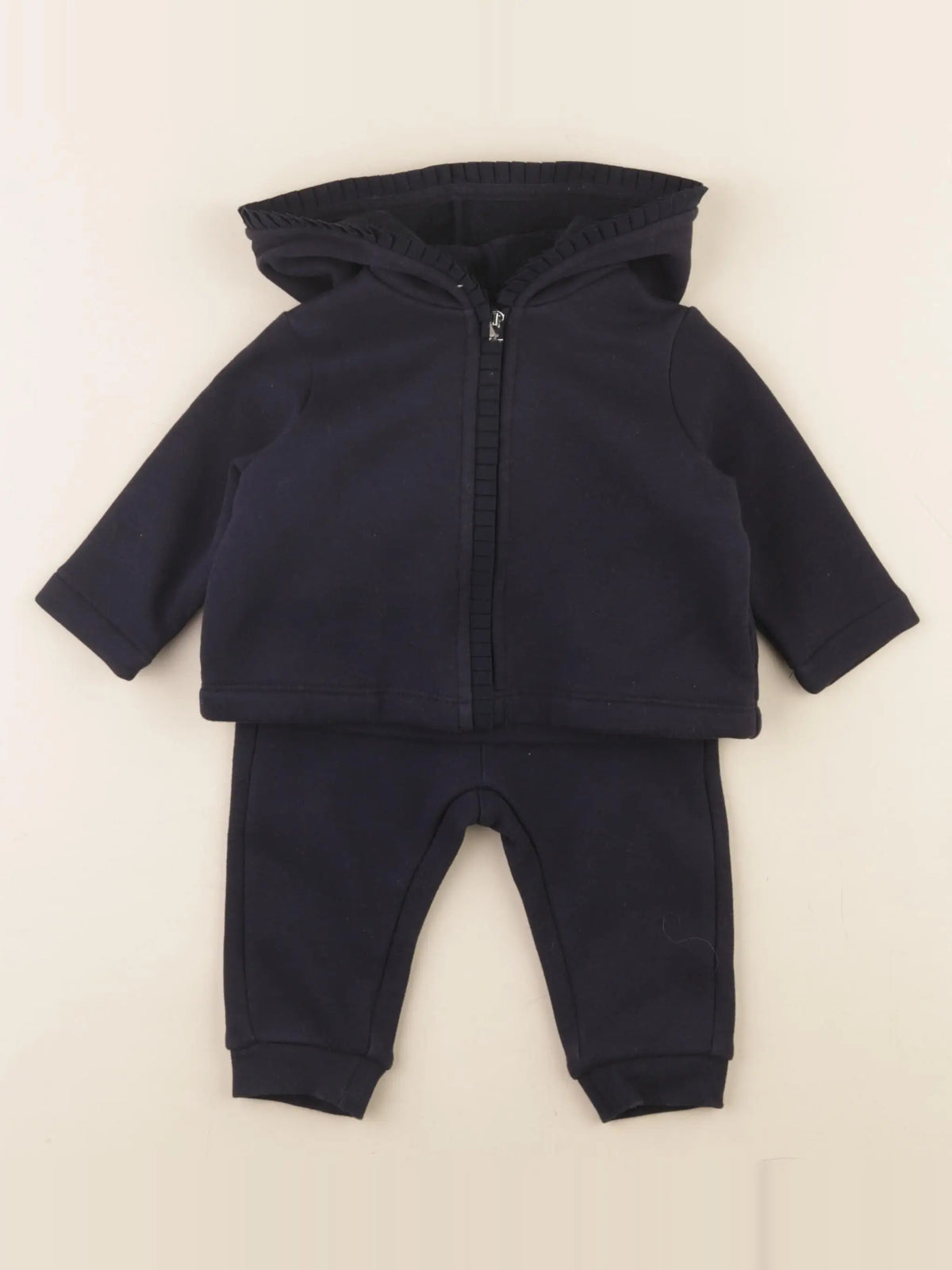 Jacadi - ensemble bleu - 6 mois