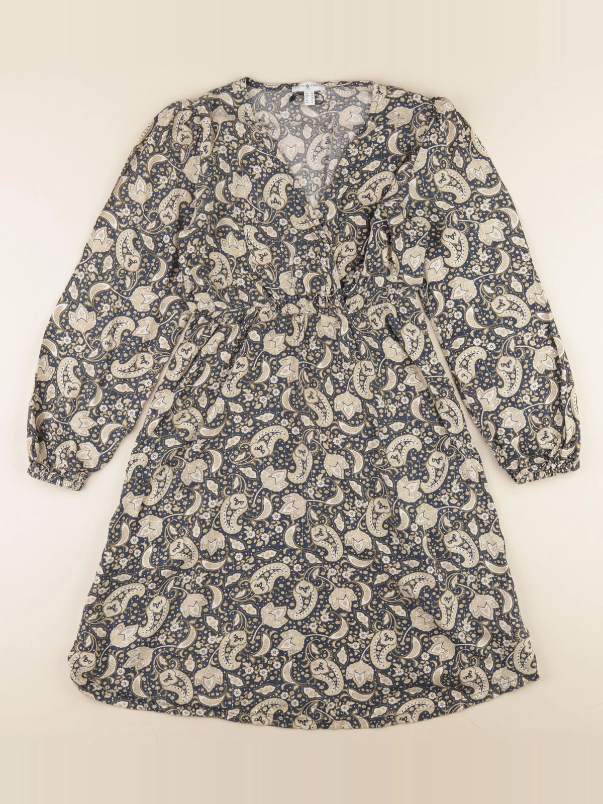 Envie de fraise - robe grossesse bleu - 36