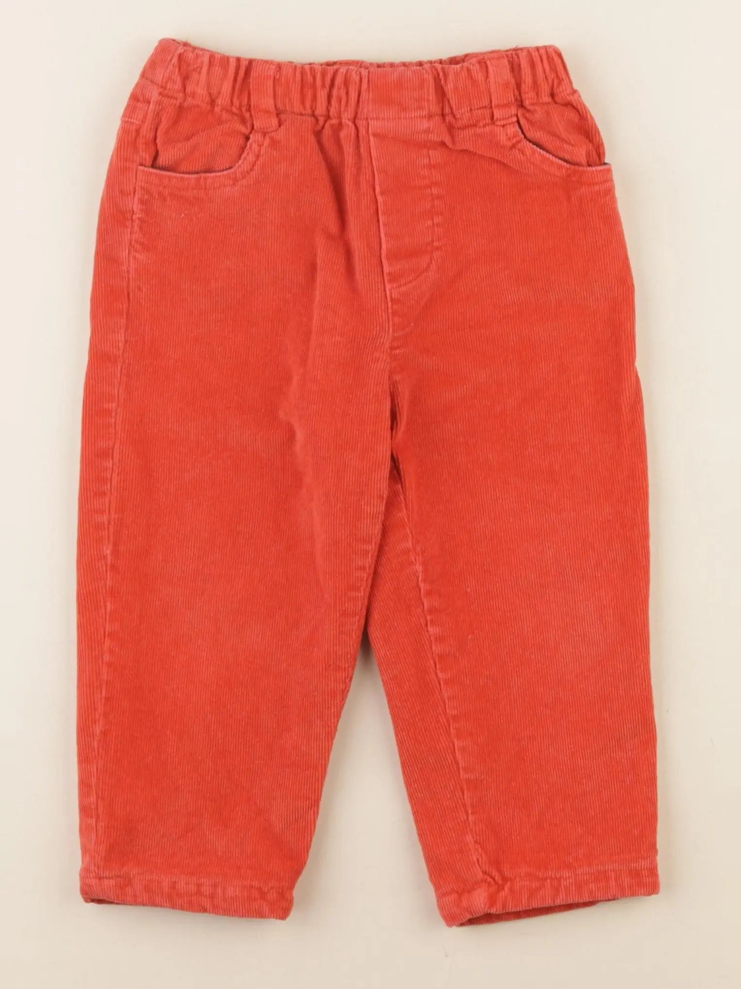 Jacadi - pantalon orange - 24 mois