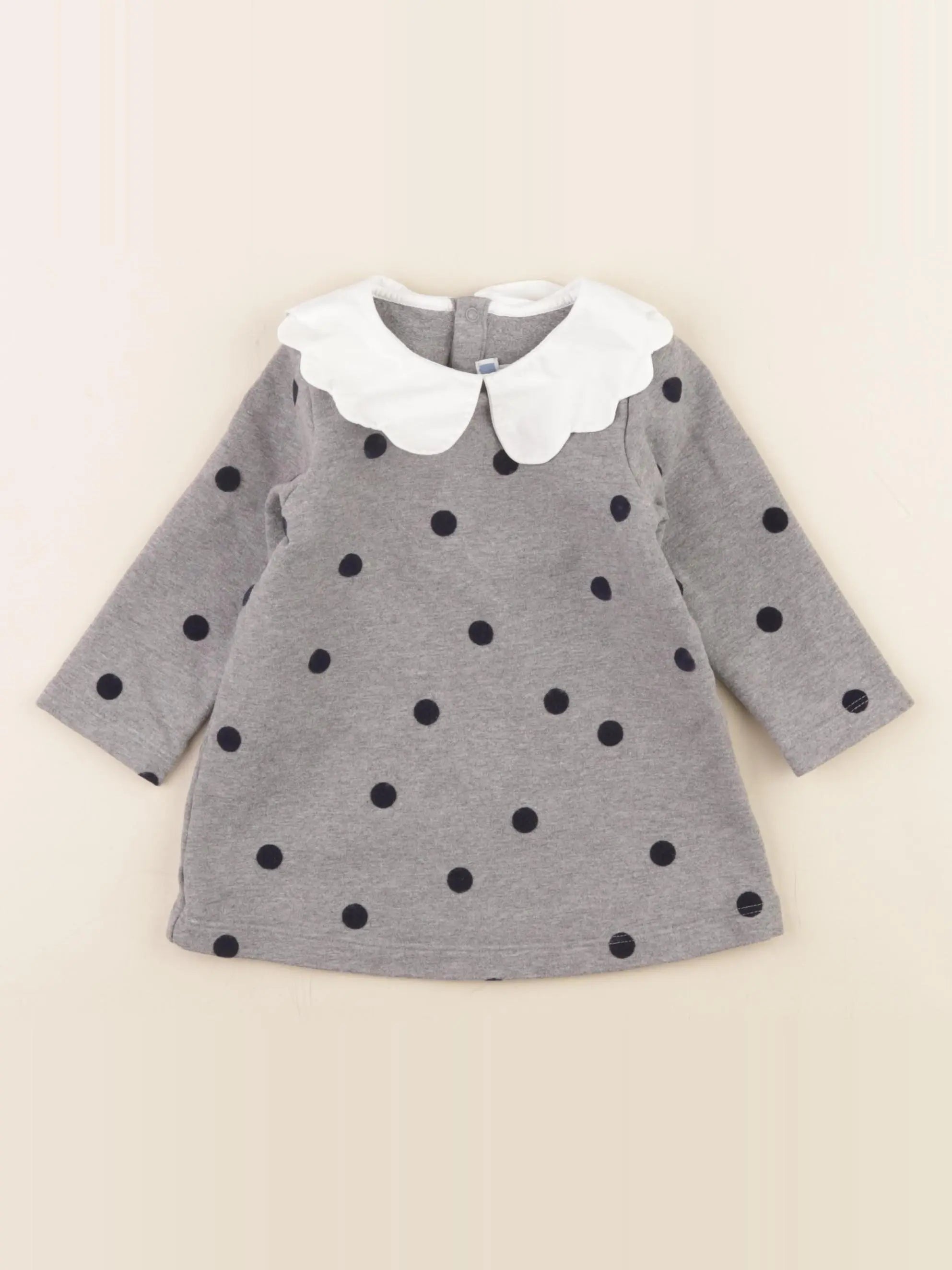 Jacadi - robe gris - 12 mois