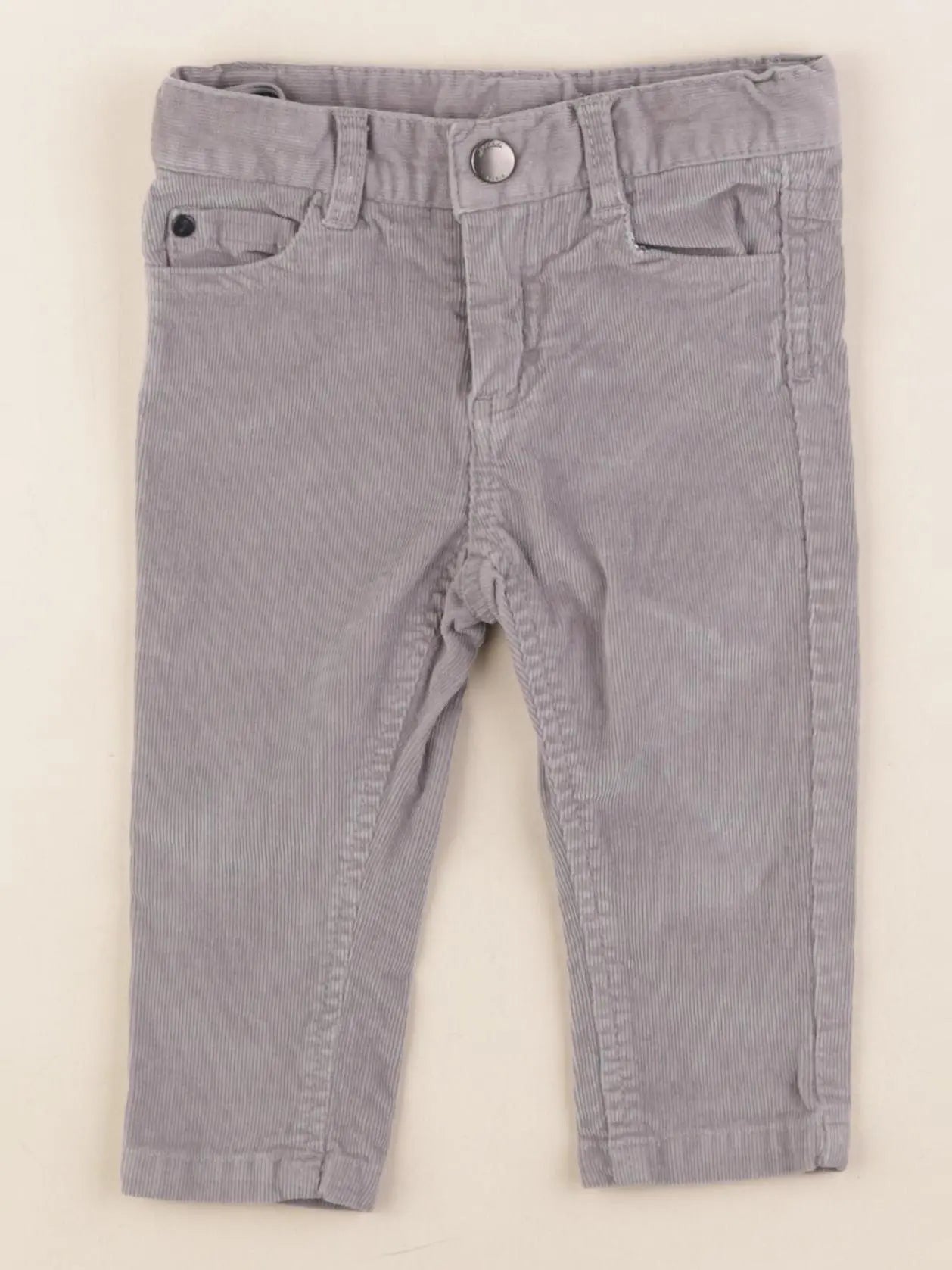 Jacadi - pantalon gris - 12 mois