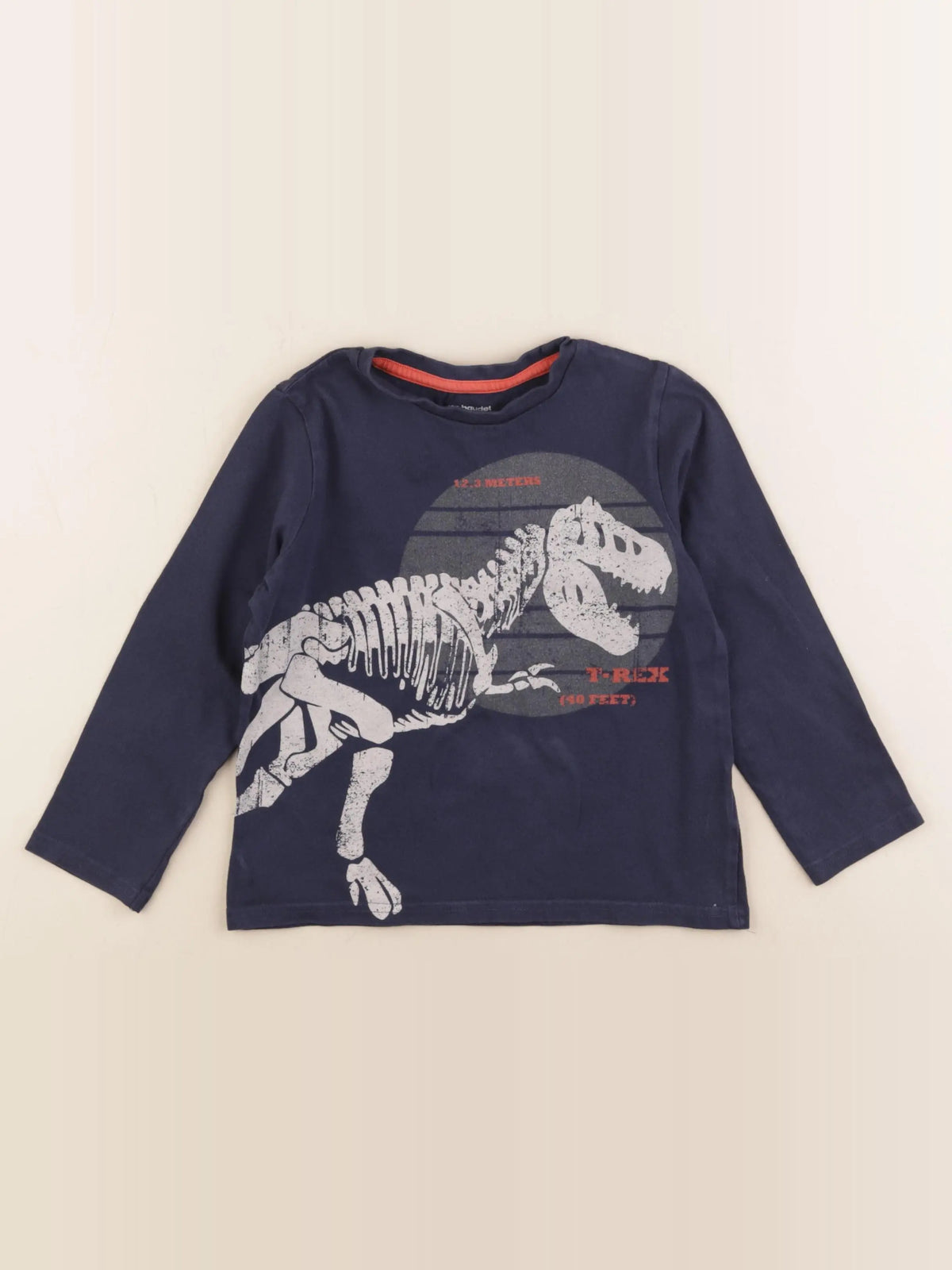 Vertbaudet - tee-shirt bleu - 5 ans