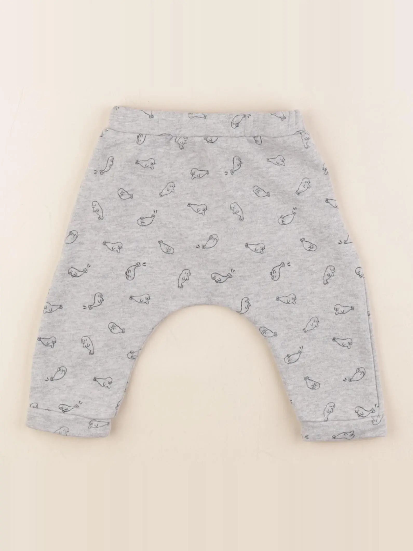 Boutchou - sarouel gris - 6 mois