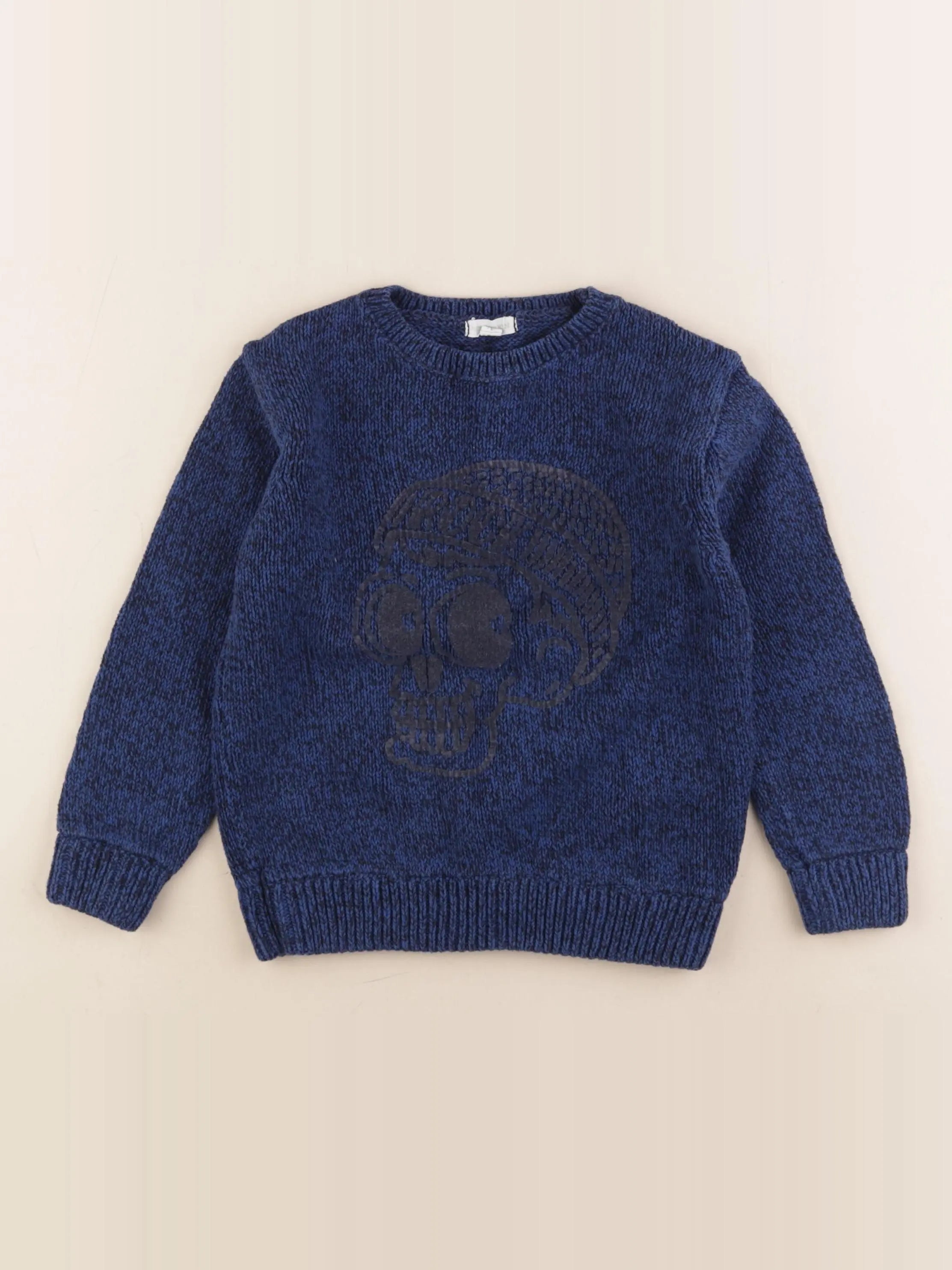 Vertbaudet - pull bleu - 5 ans