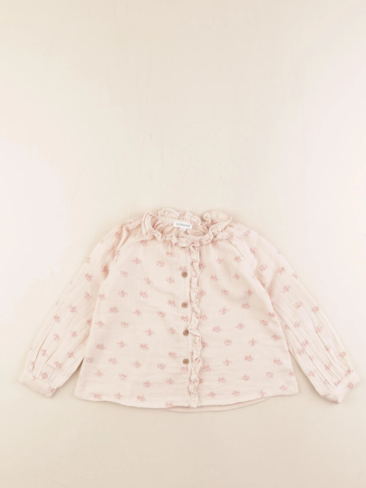 Vertbaudet - blouse rose - 3 ans