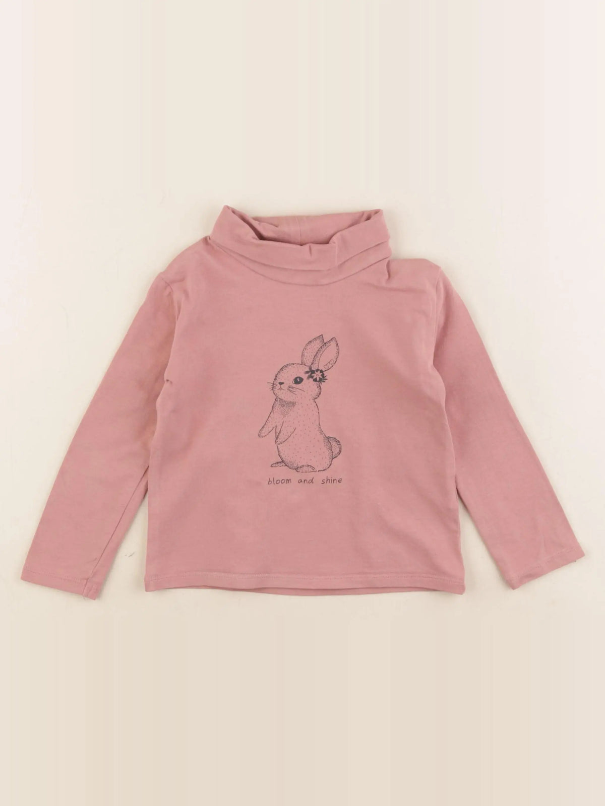 Vertbaudet - sous-pull rose - 2 ans