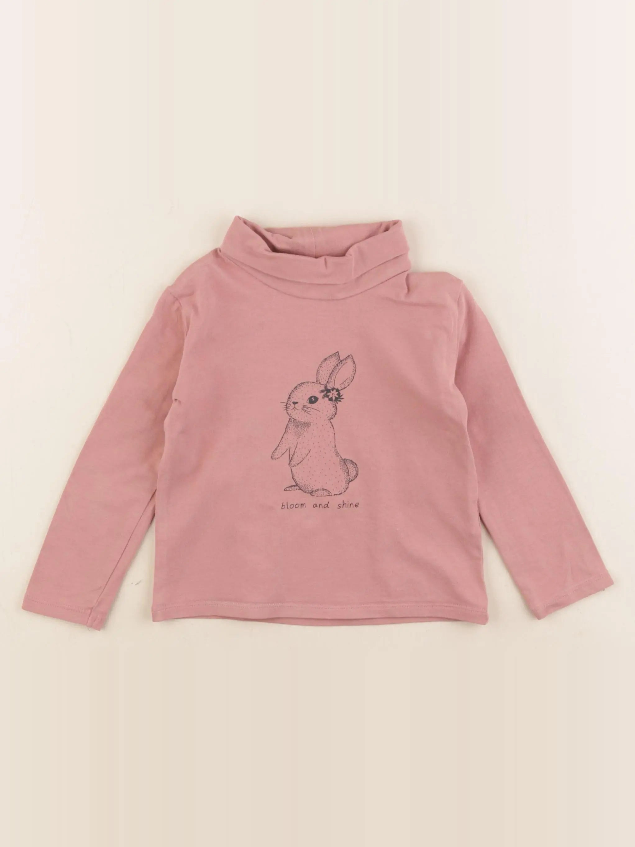 Vertbaudet - sous-pull rose - 2 ans