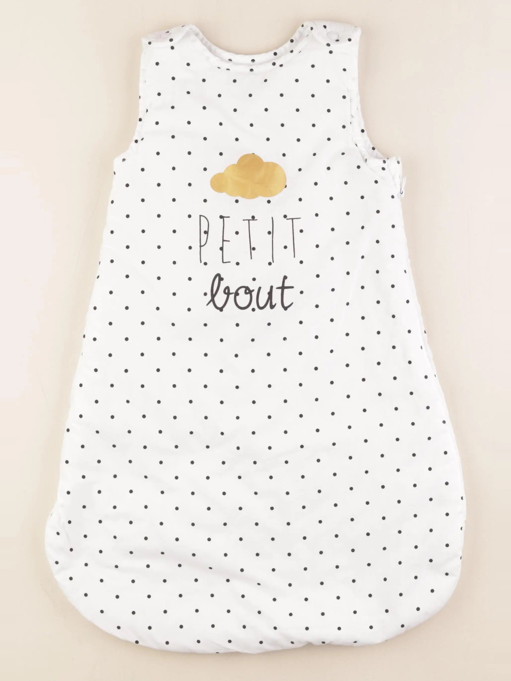 Vertbaudet - gigoteuse TOG 2,5 blanc - 0/6 mois