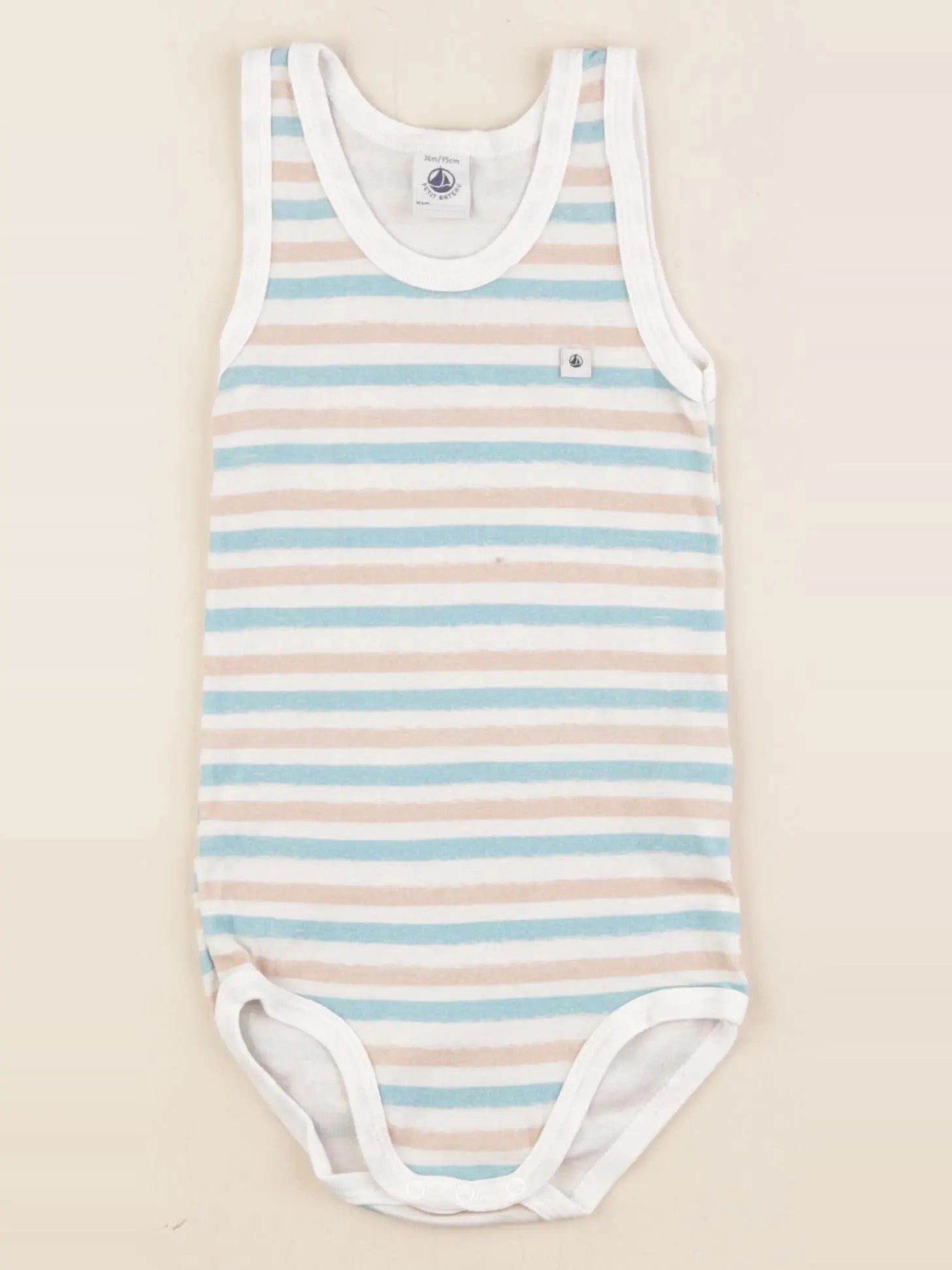 Petit Bateau - body multicolore - 36 mois