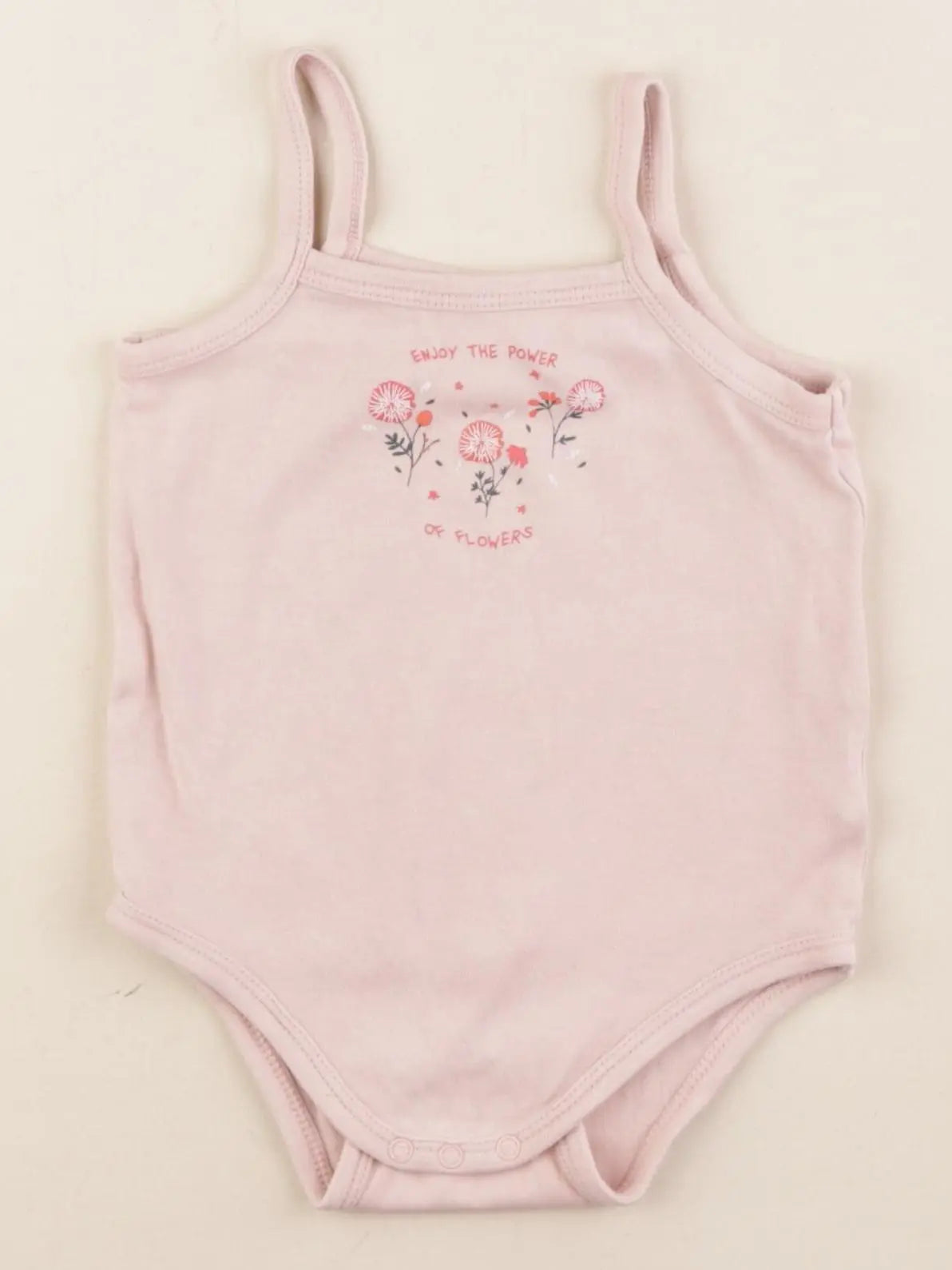 Vertbaudet - body rose - 18 mois