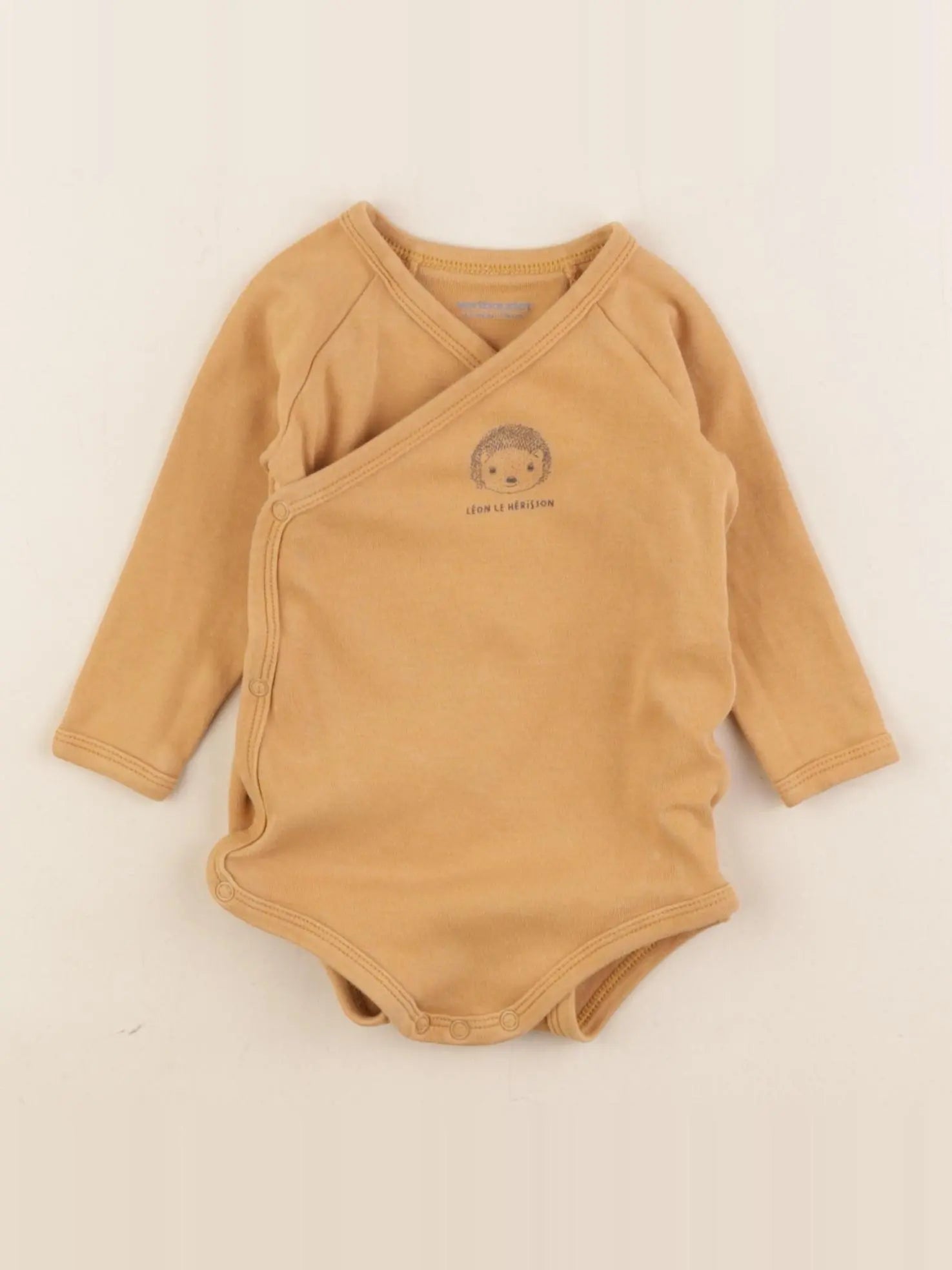 Vertbaudet - body marron - 12 mois