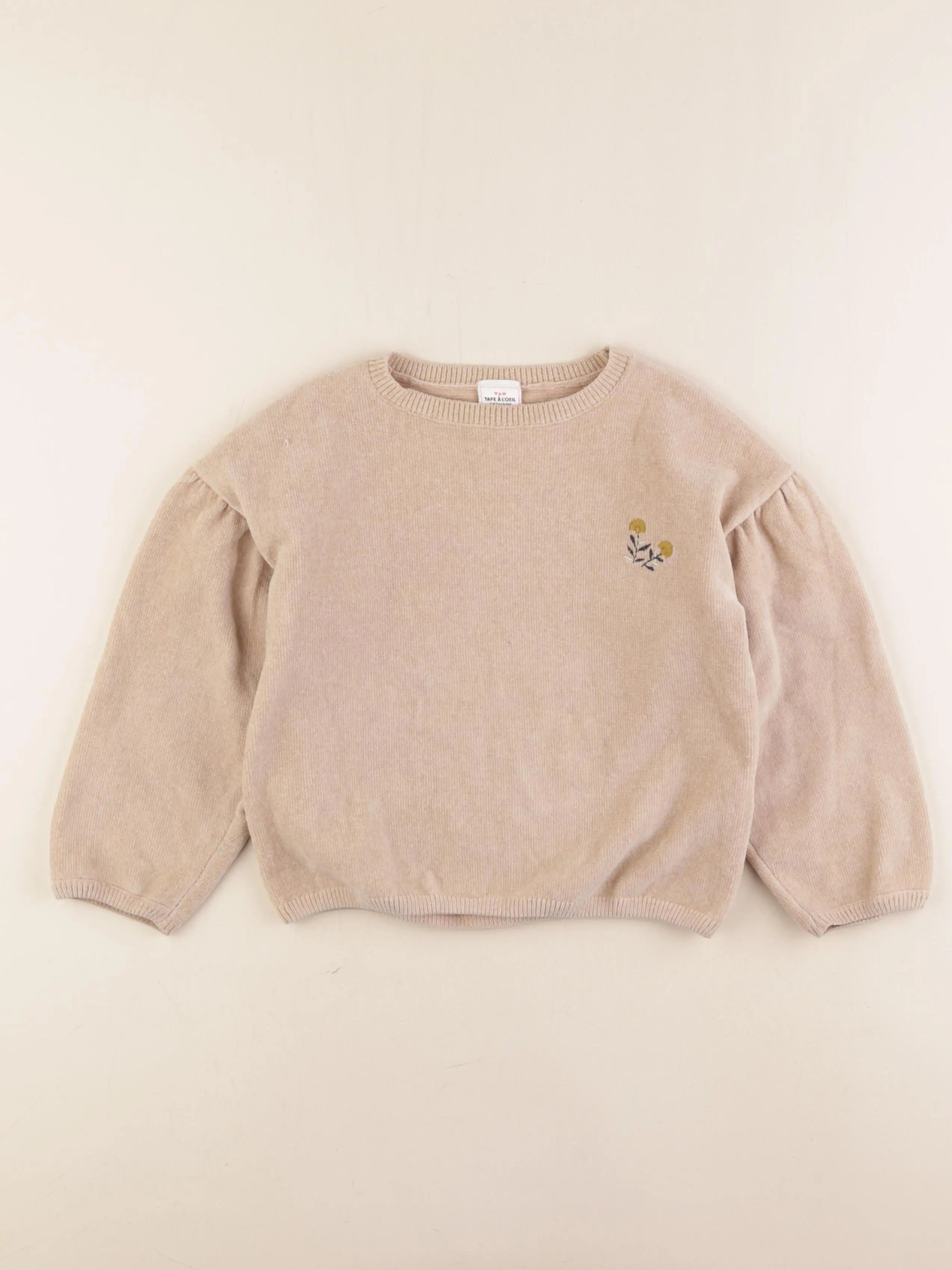 Tape à l'oeil - pull beige - 5 ans