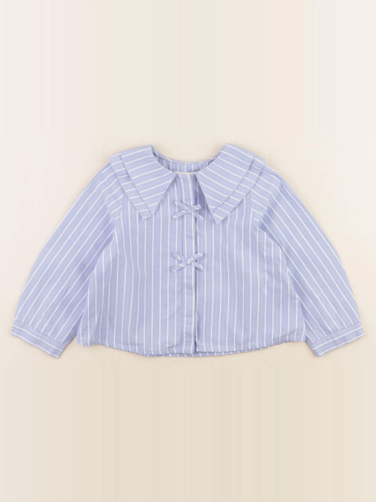 Zara - blouse bleu - 3 ans