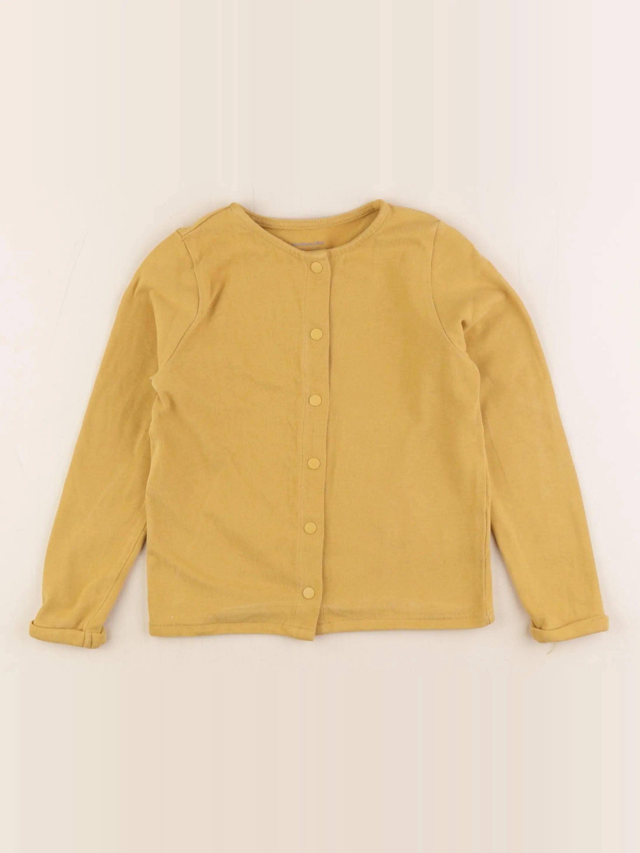 Vertbaudet - sweat jaune - 5 ans