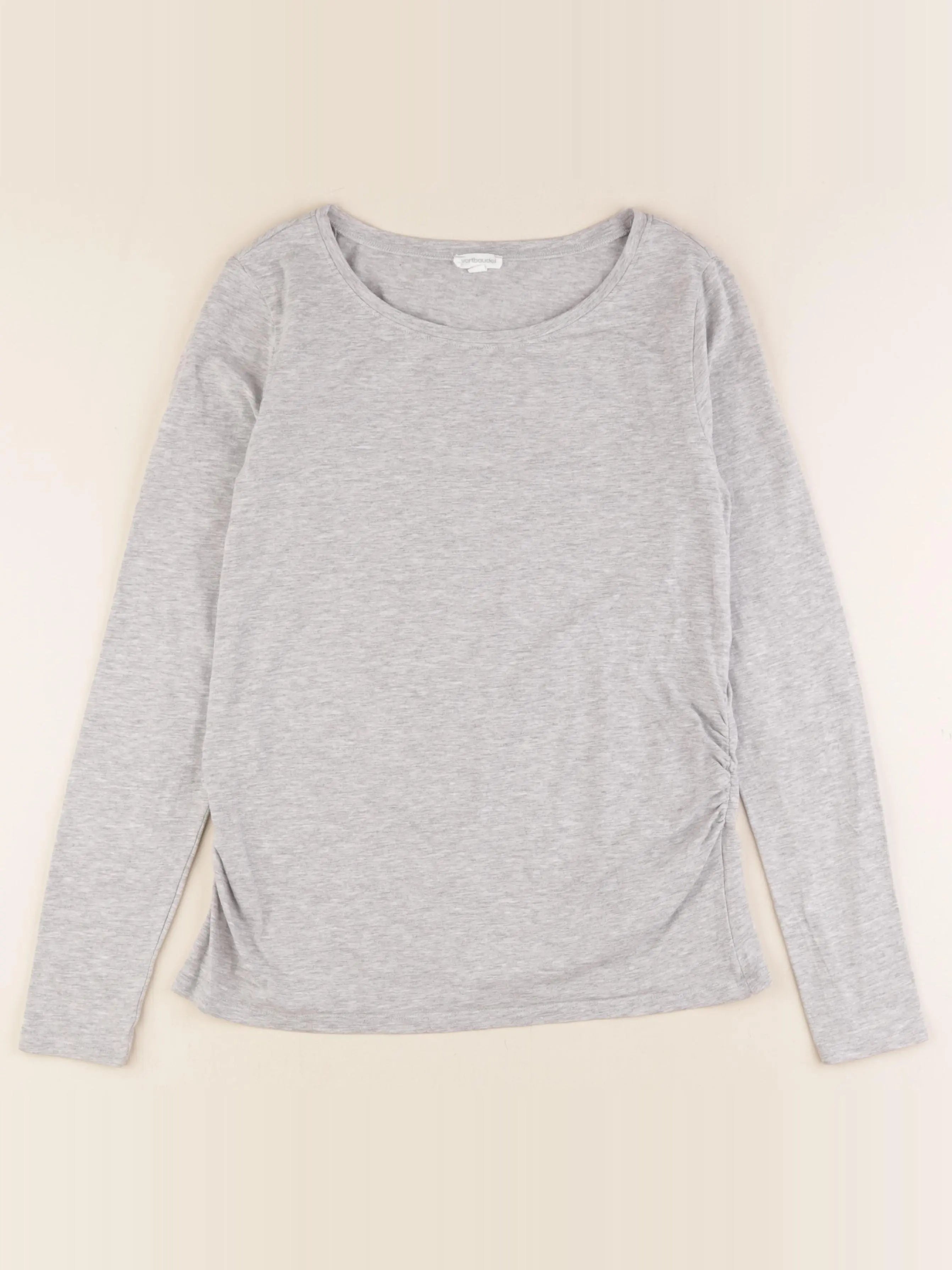 Vertbaudet - tee-shirt grossesse gris - 38 à 40