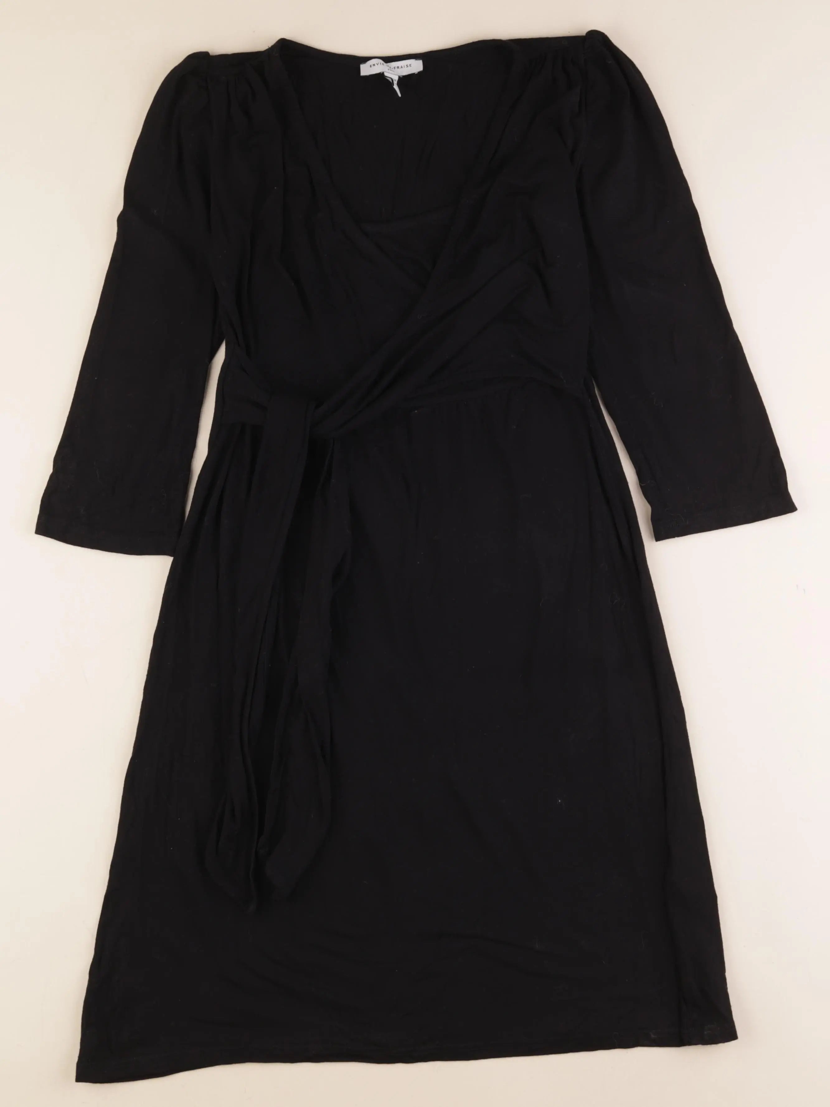 Envie de fraise - robe grossesse, allaitement noir - 34 à 36