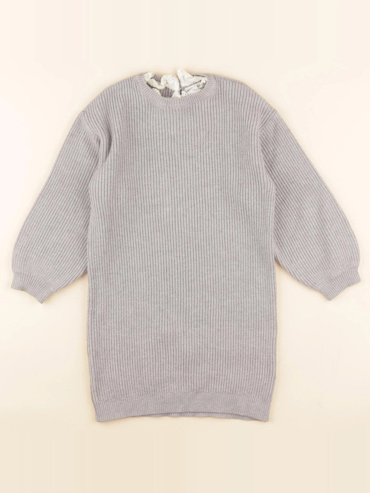 Vertbaudet - robe gris - 6 ans
