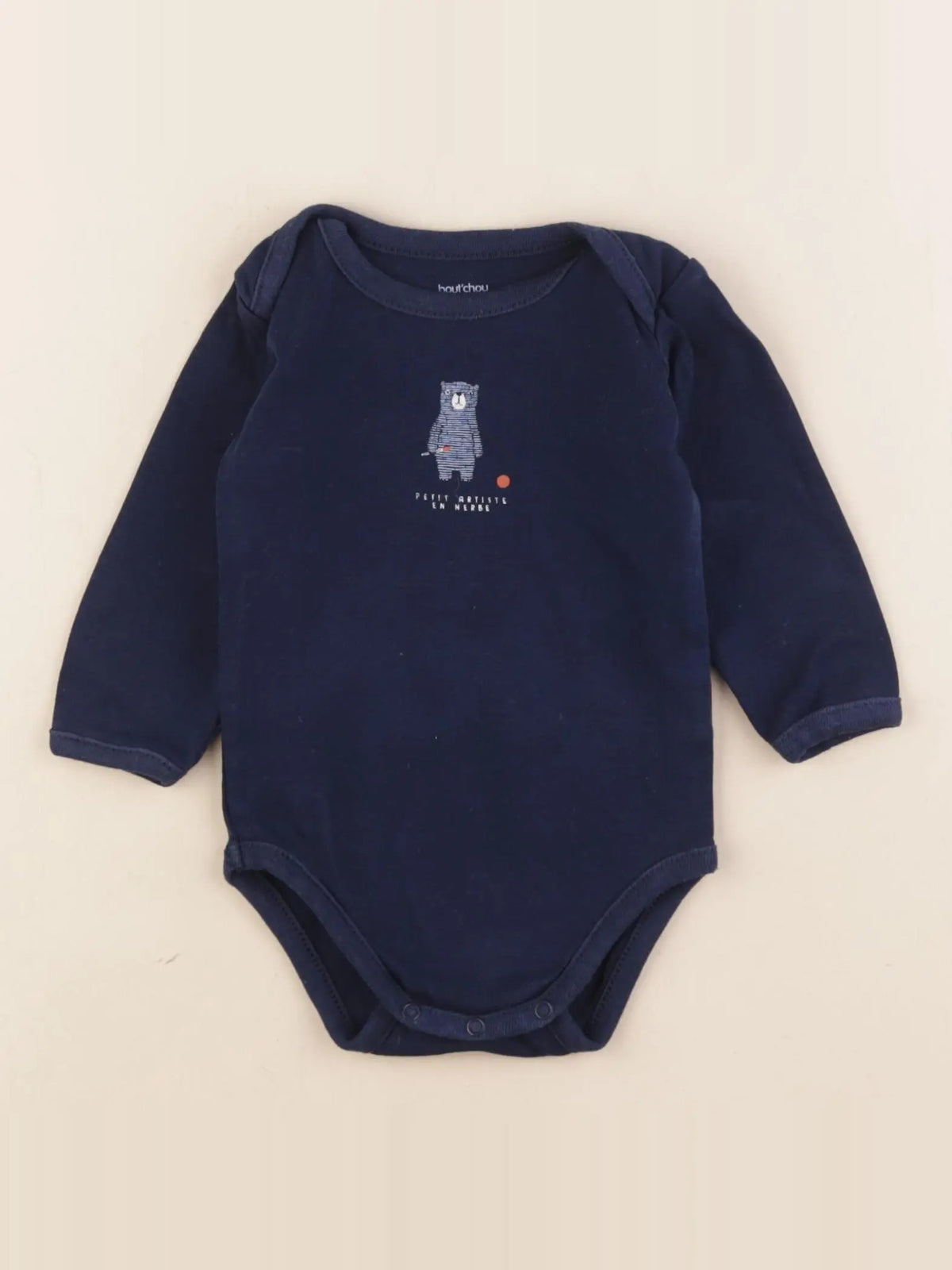 Boutchou - body bleu - 12 mois