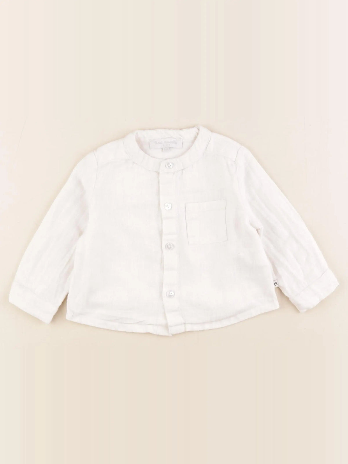 Cadet Rousselle - chemise blanc - 6 mois