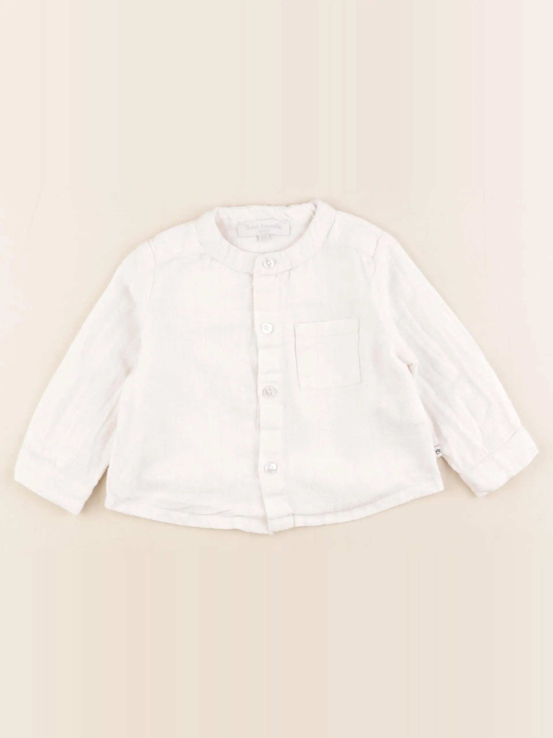 Cadet Rousselle - chemise blanc - 6 mois