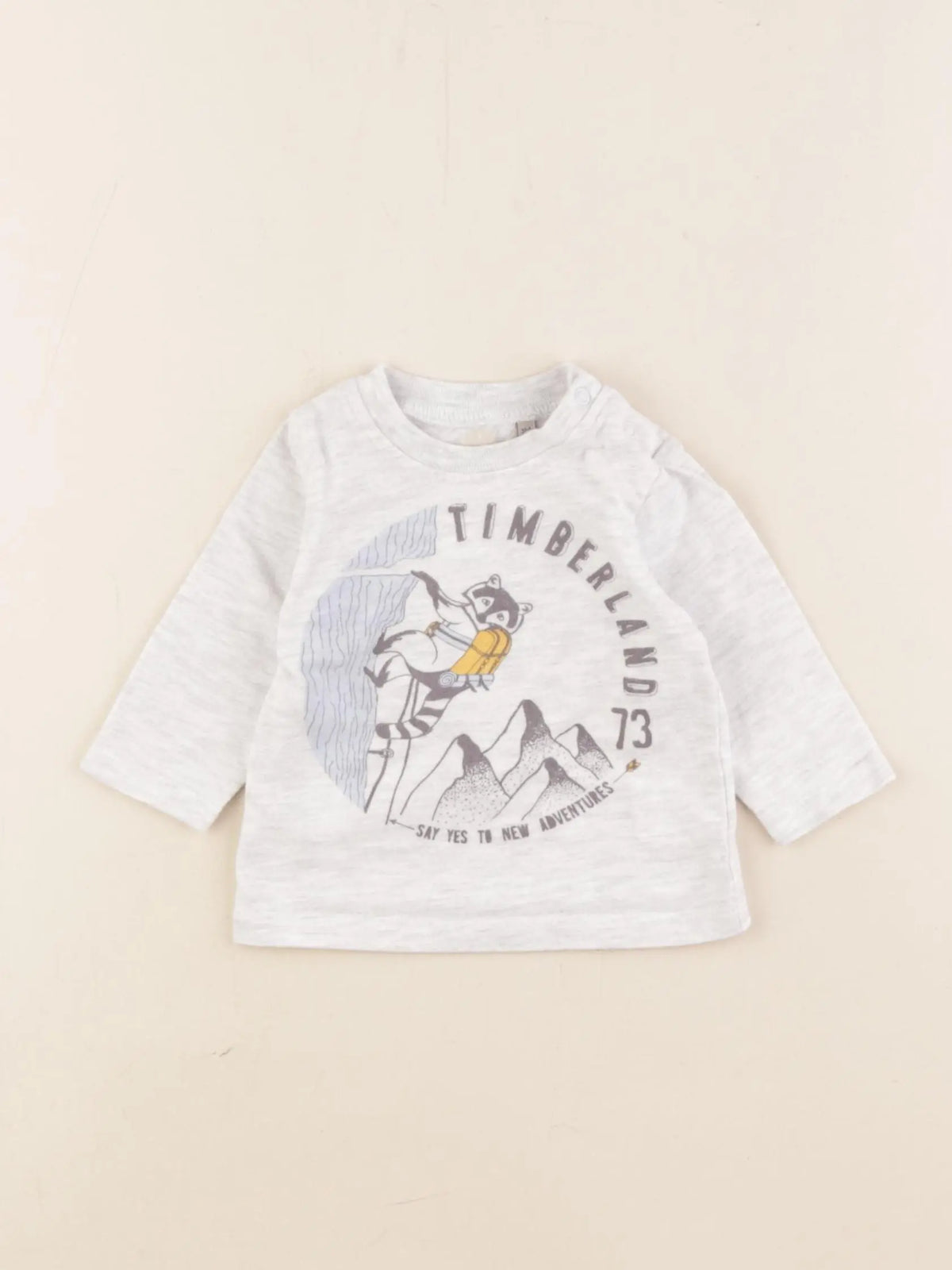 Timberland - tee-shirt gris - 3 mois