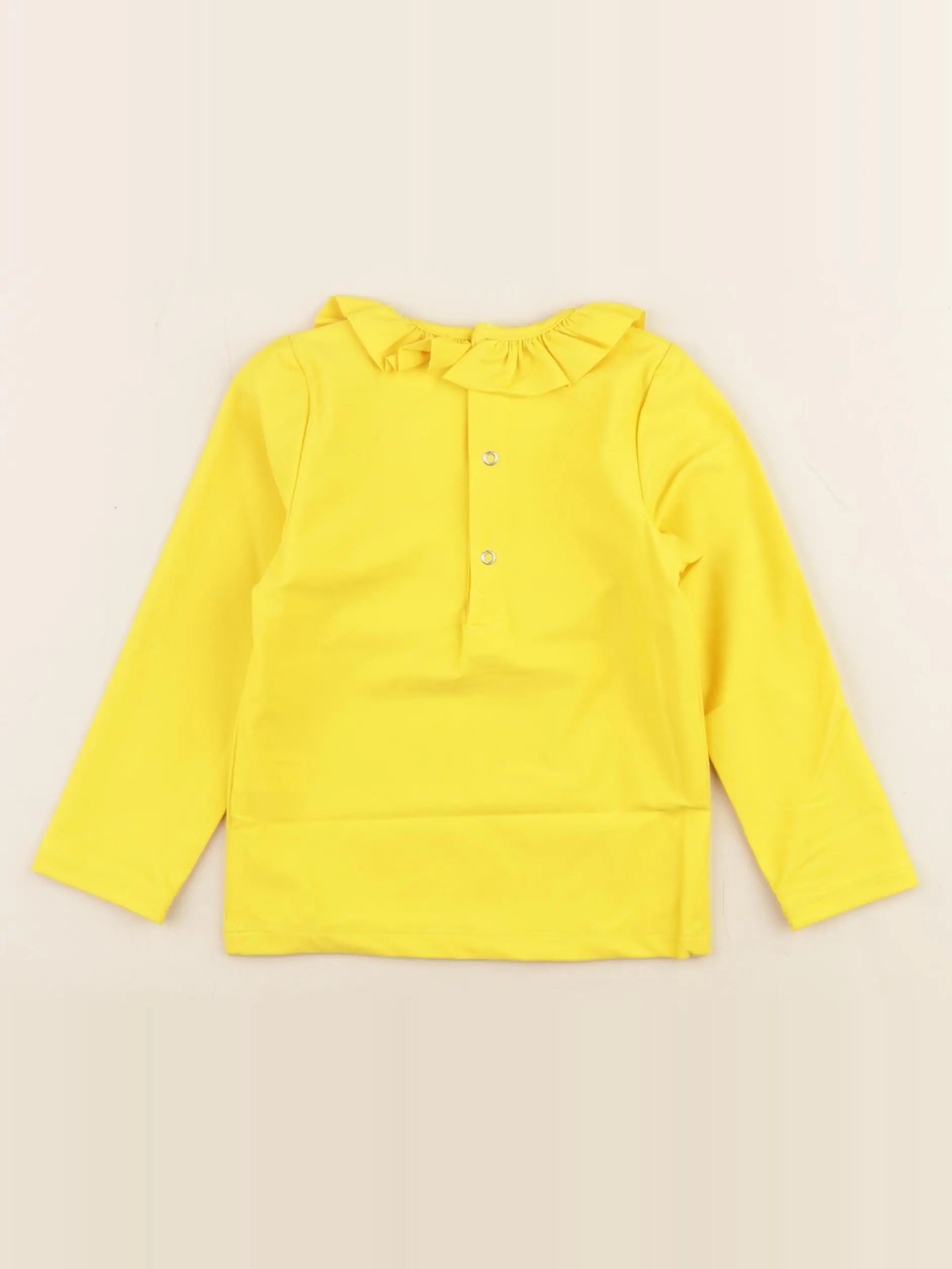 Tee-shirt de bain jaune