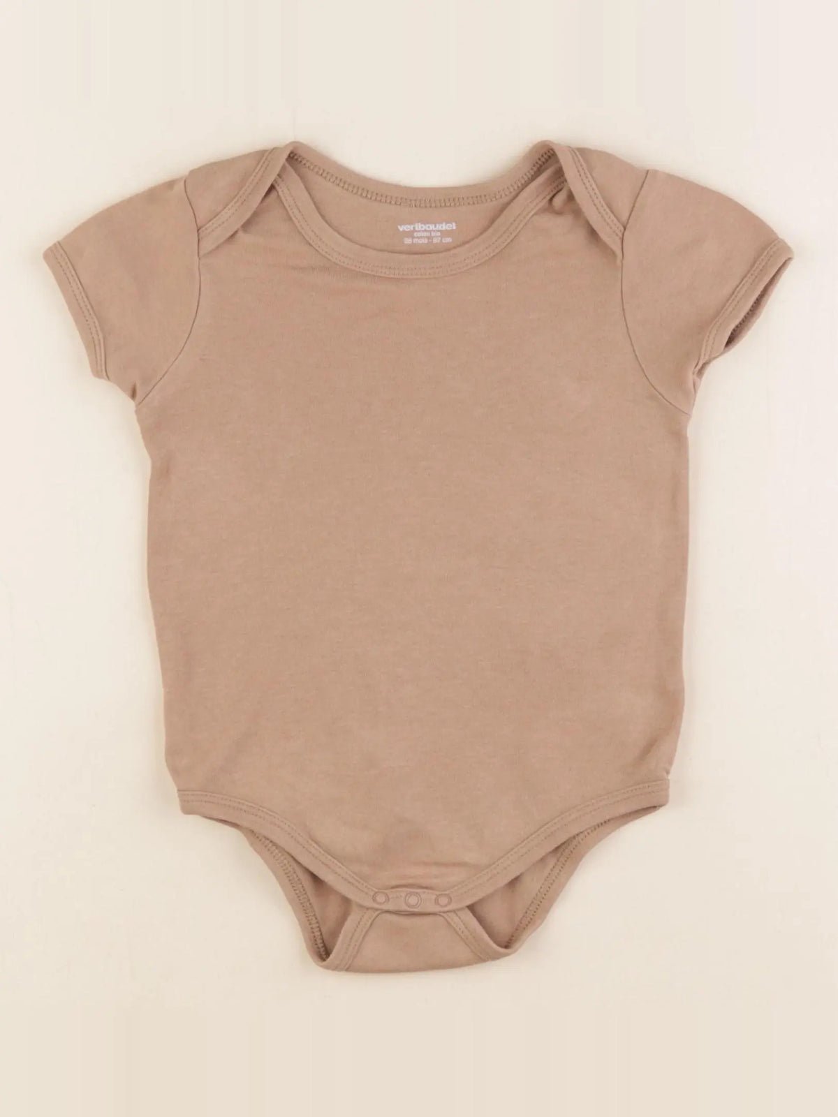 Vertbaudet - body marron - 36 mois