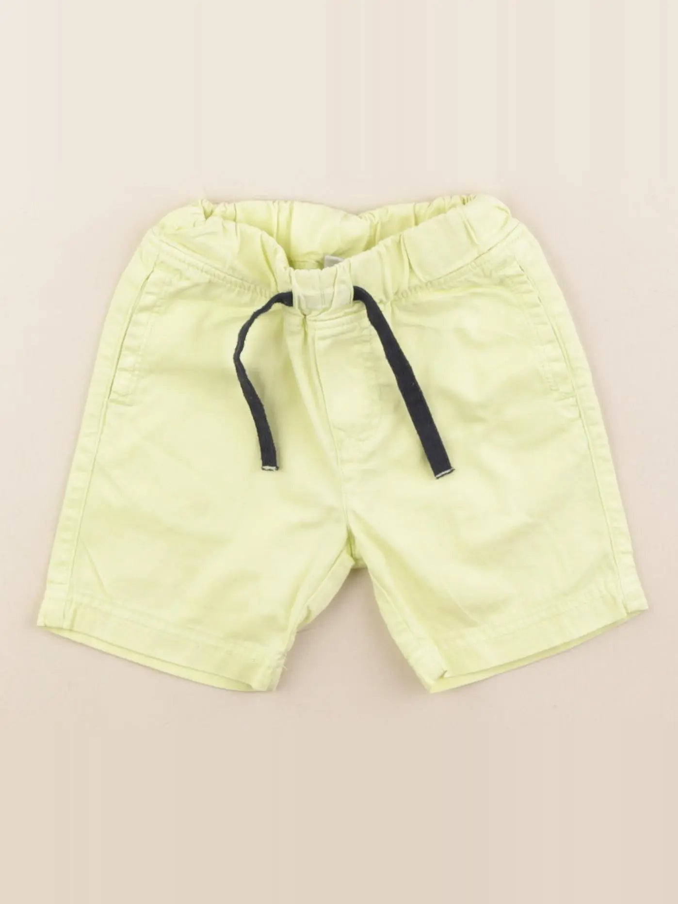 Petit Bateau - short jaune - 24 mois