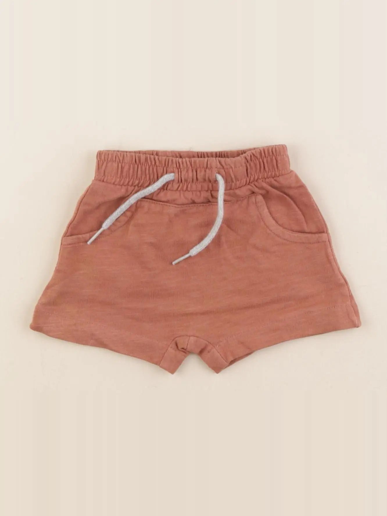 Vertbaudet - short marron - 3 mois