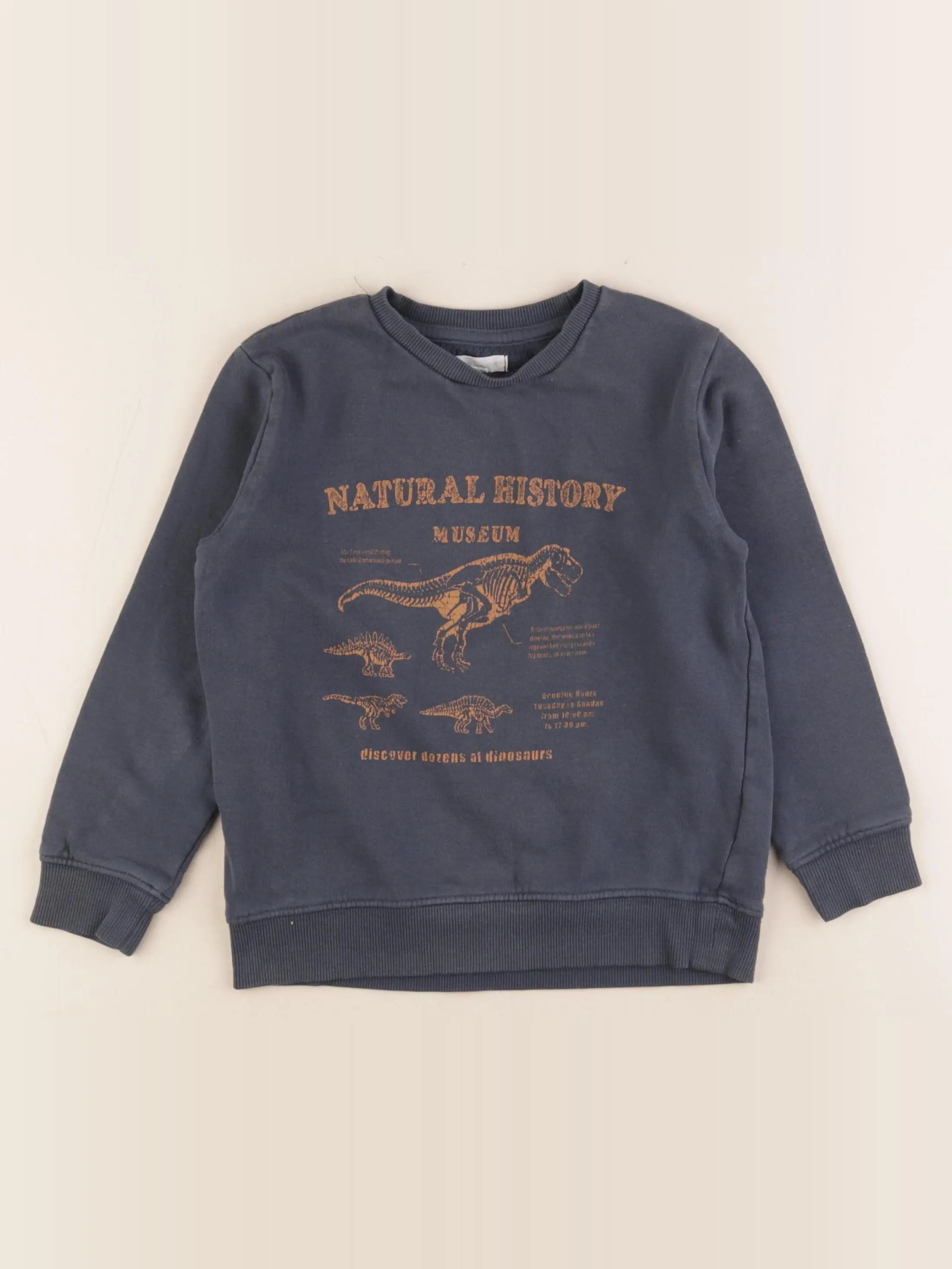 Vertbaudet - sweat bleu - 6 ans