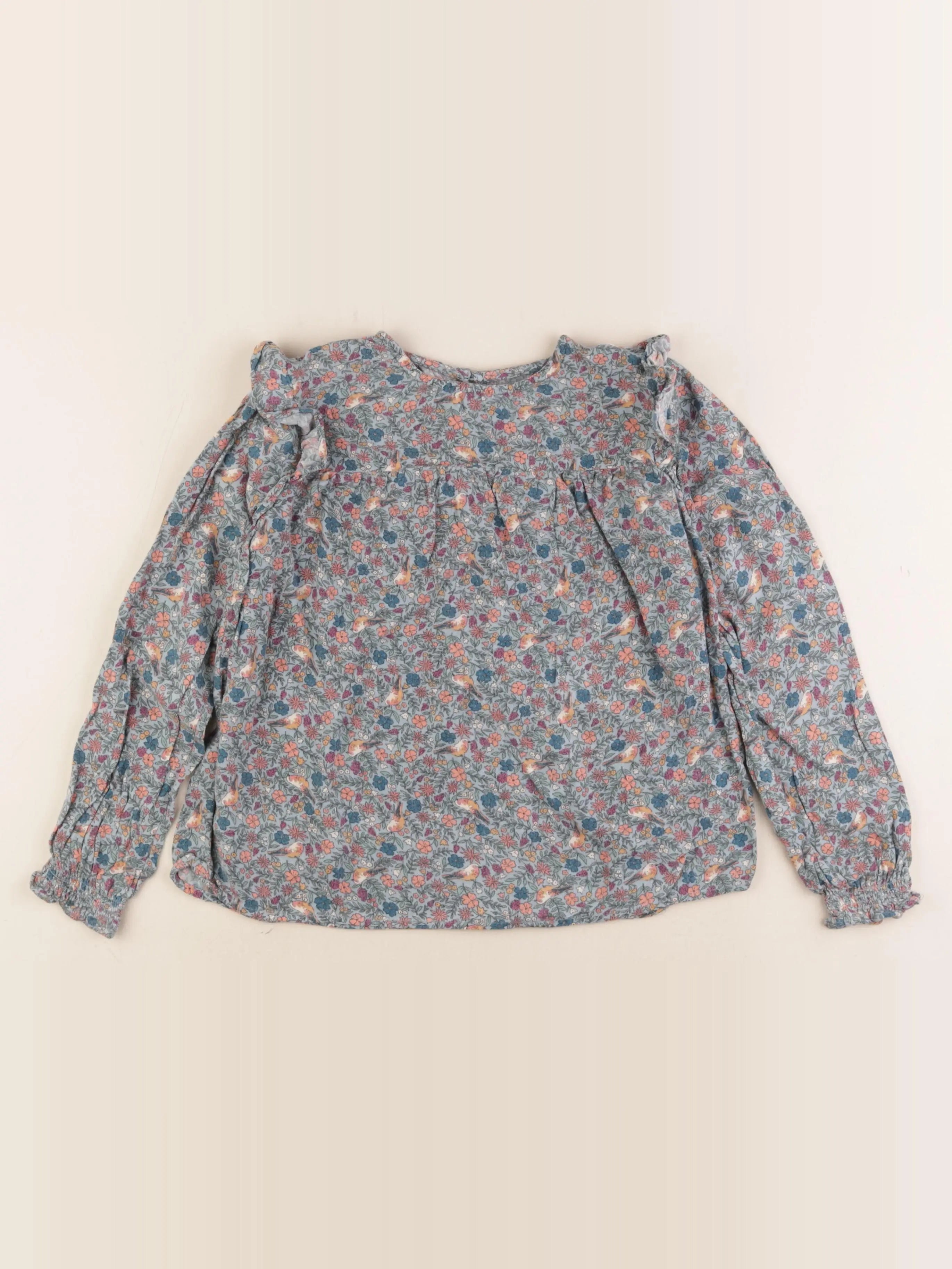 Vertbaudet - blouse multicolore - 9 ans
