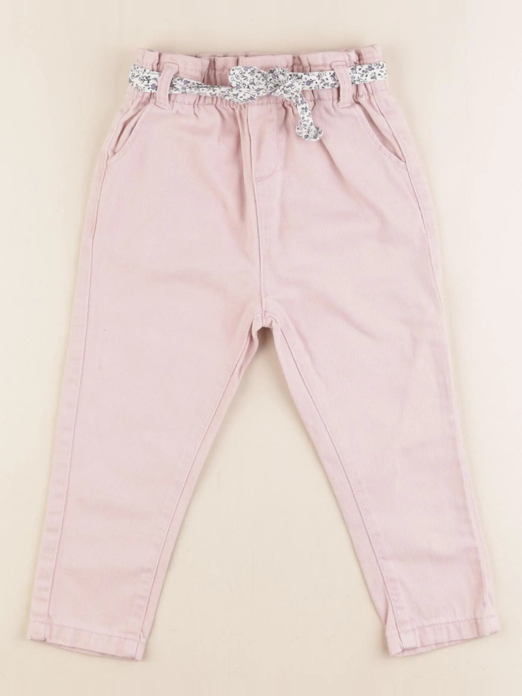 Vertbaudet - pantalon rose - 24 mois
