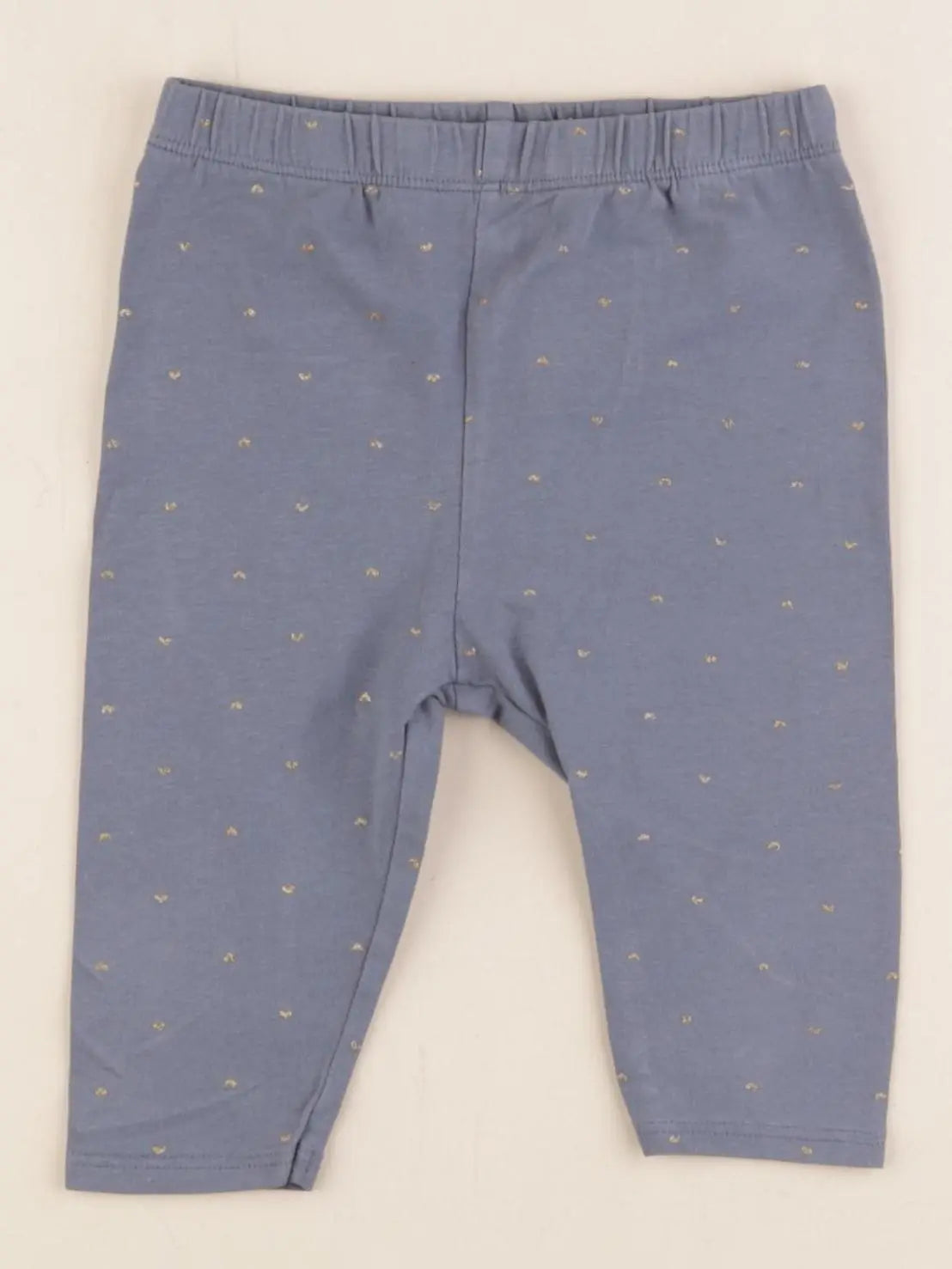 Vertbaudet - legging bleu - 18 mois