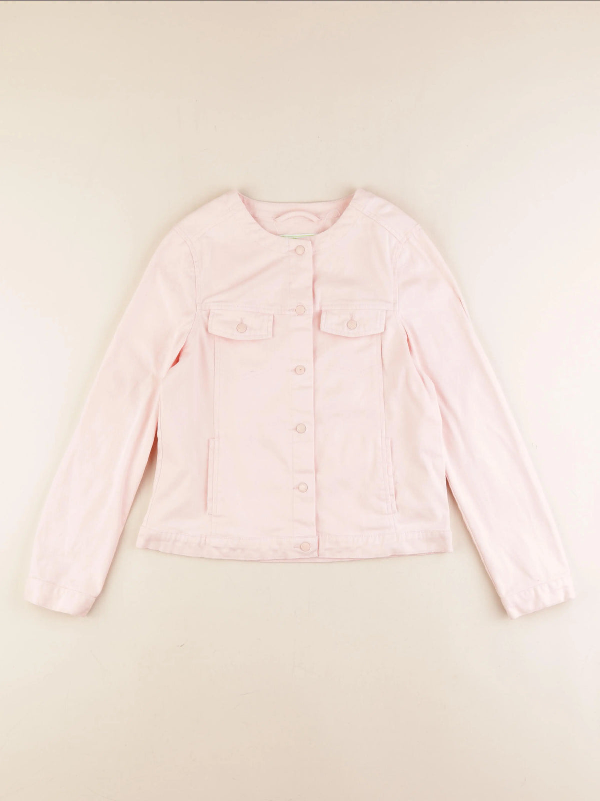 Vertbaudet - veste imprimé au dos rose - 12 ans