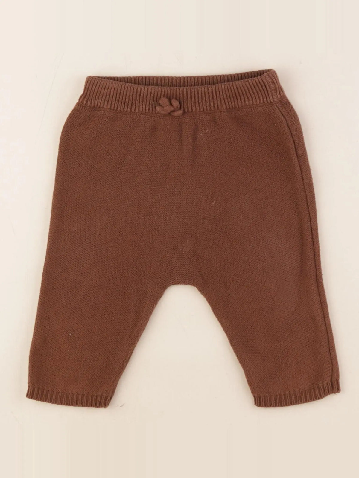 Lililotte - sarouel marron - 9/12 mois