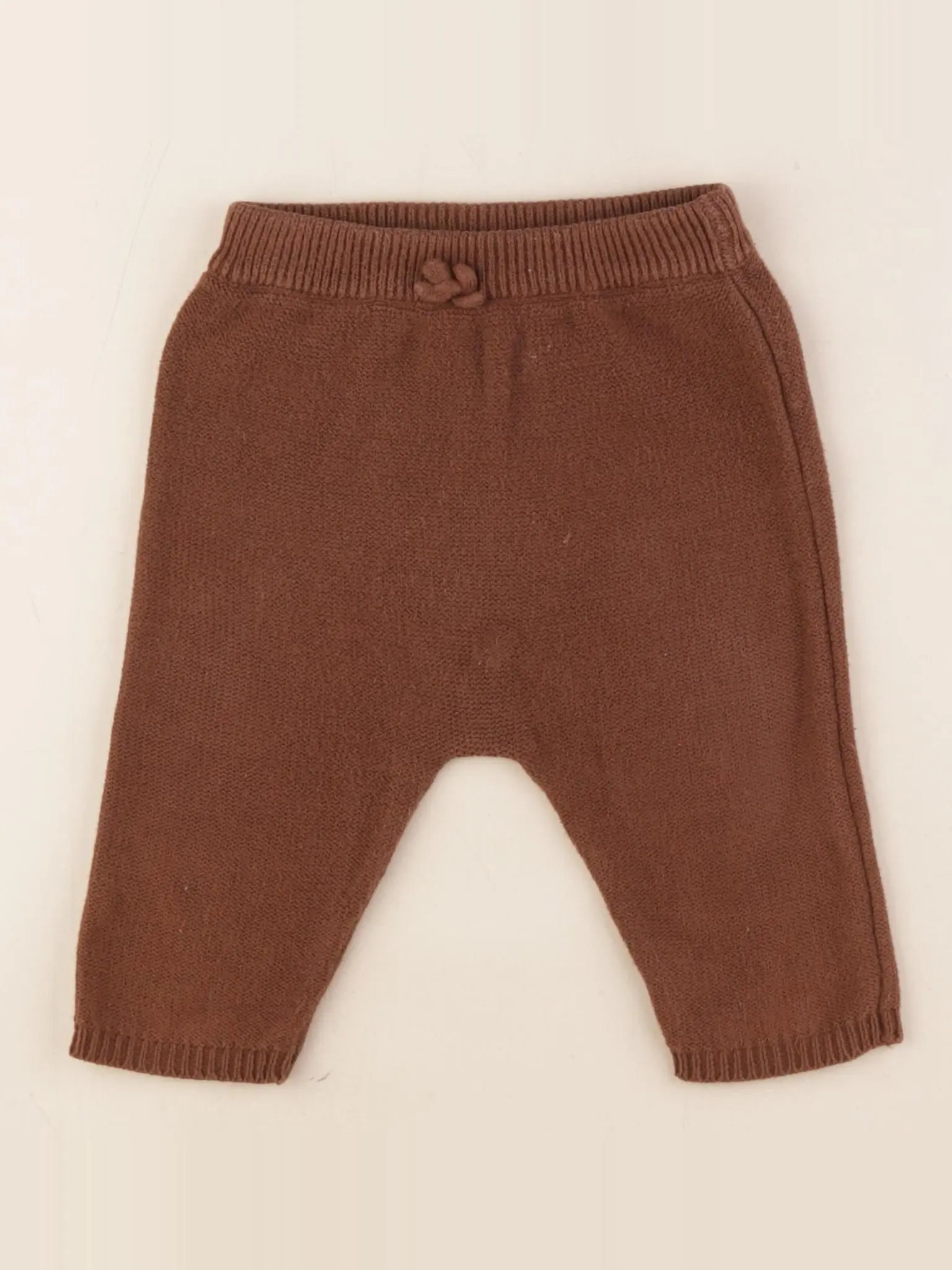 Lililotte - sarouel marron - 9/12 mois