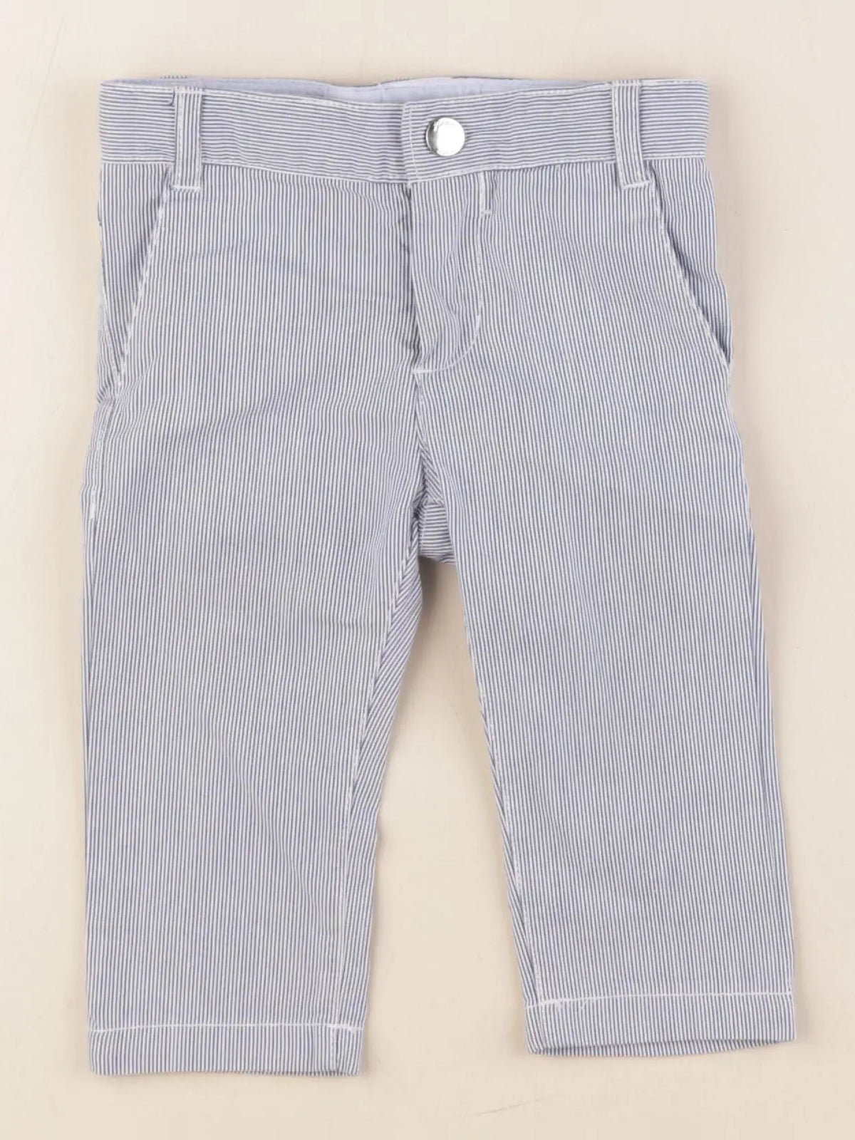 Jacadi - pantalon bleu - 12 mois