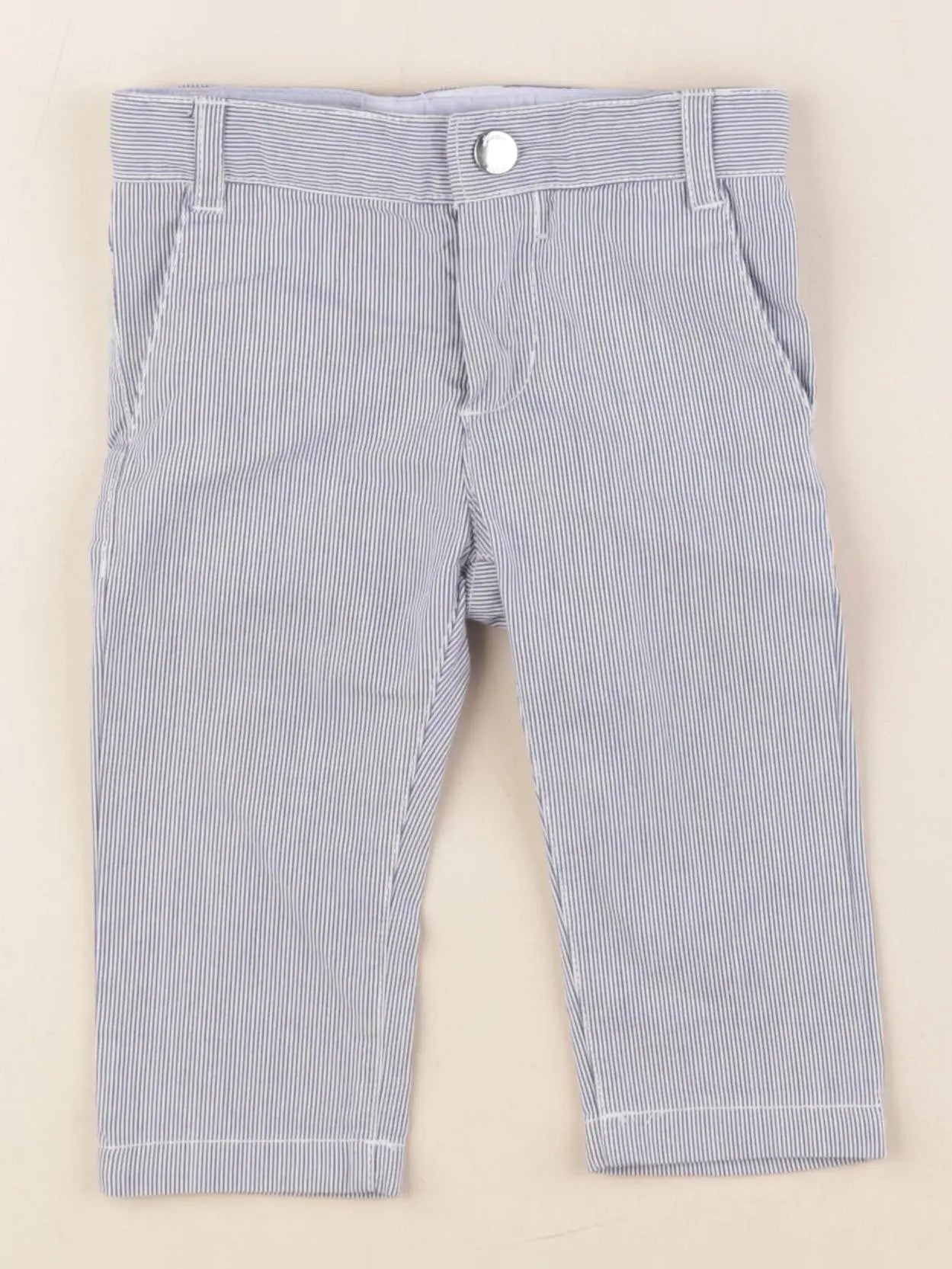 Jacadi - pantalon bleu - 12 mois