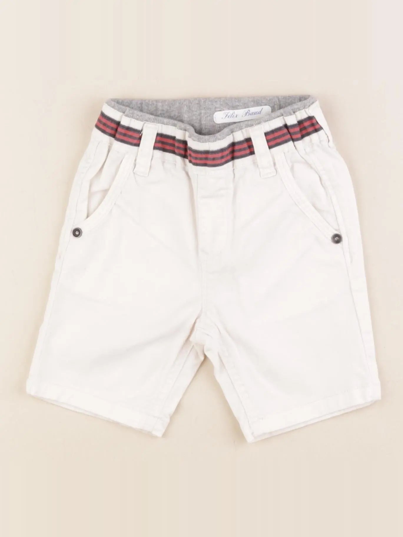 Catimini - short beige - 12 mois
