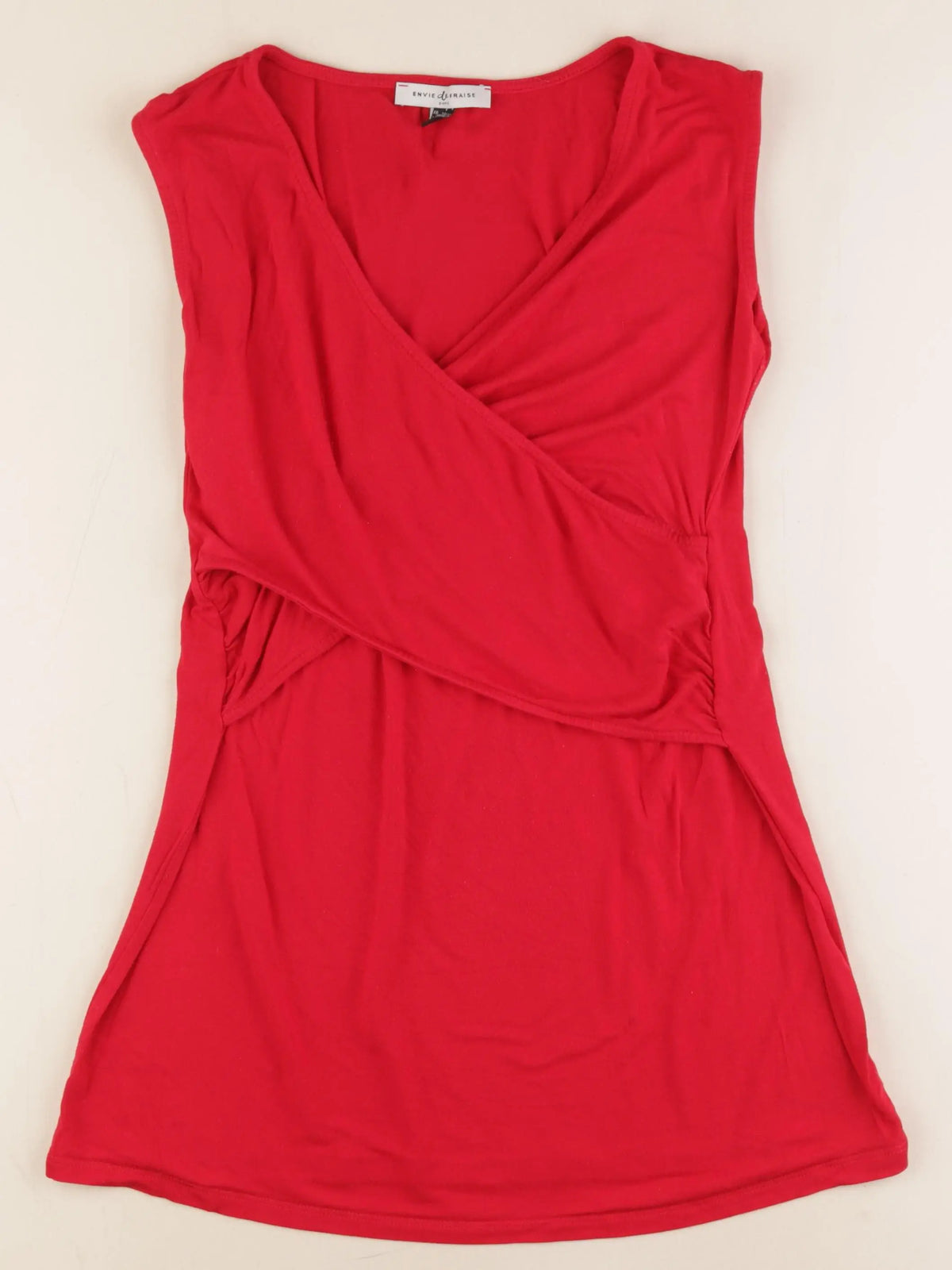 Envie de fraise - débardeur grossesse, allaitement rouge - 38 à 40