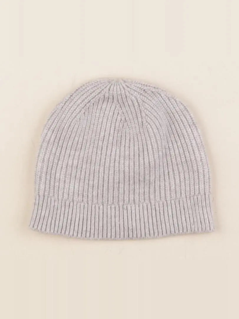 Vertbaudet - bonnet gris - 3/9 mois