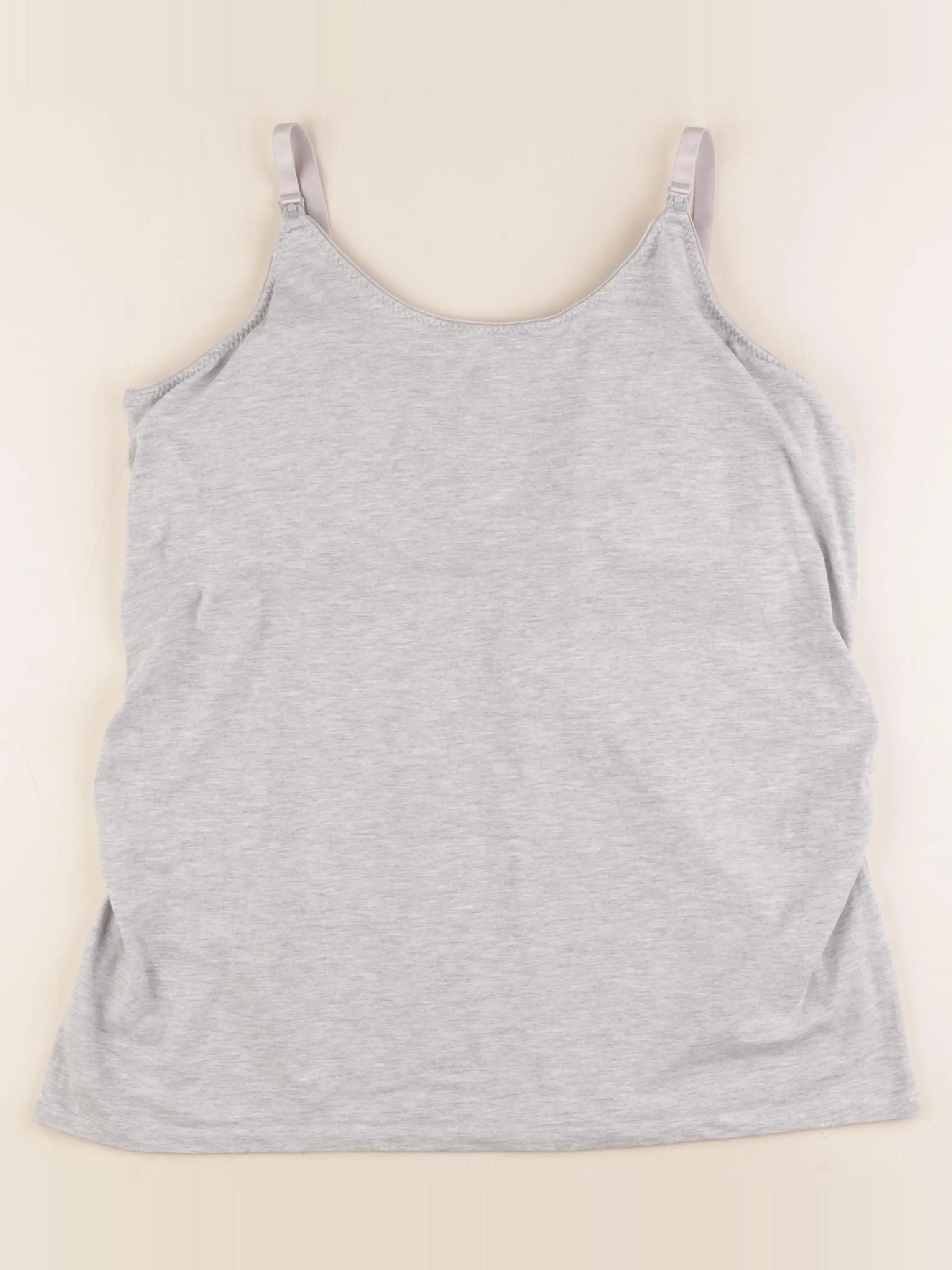 Vertbaudet - débardeur grossesse, allaitement gris - 46 à 48