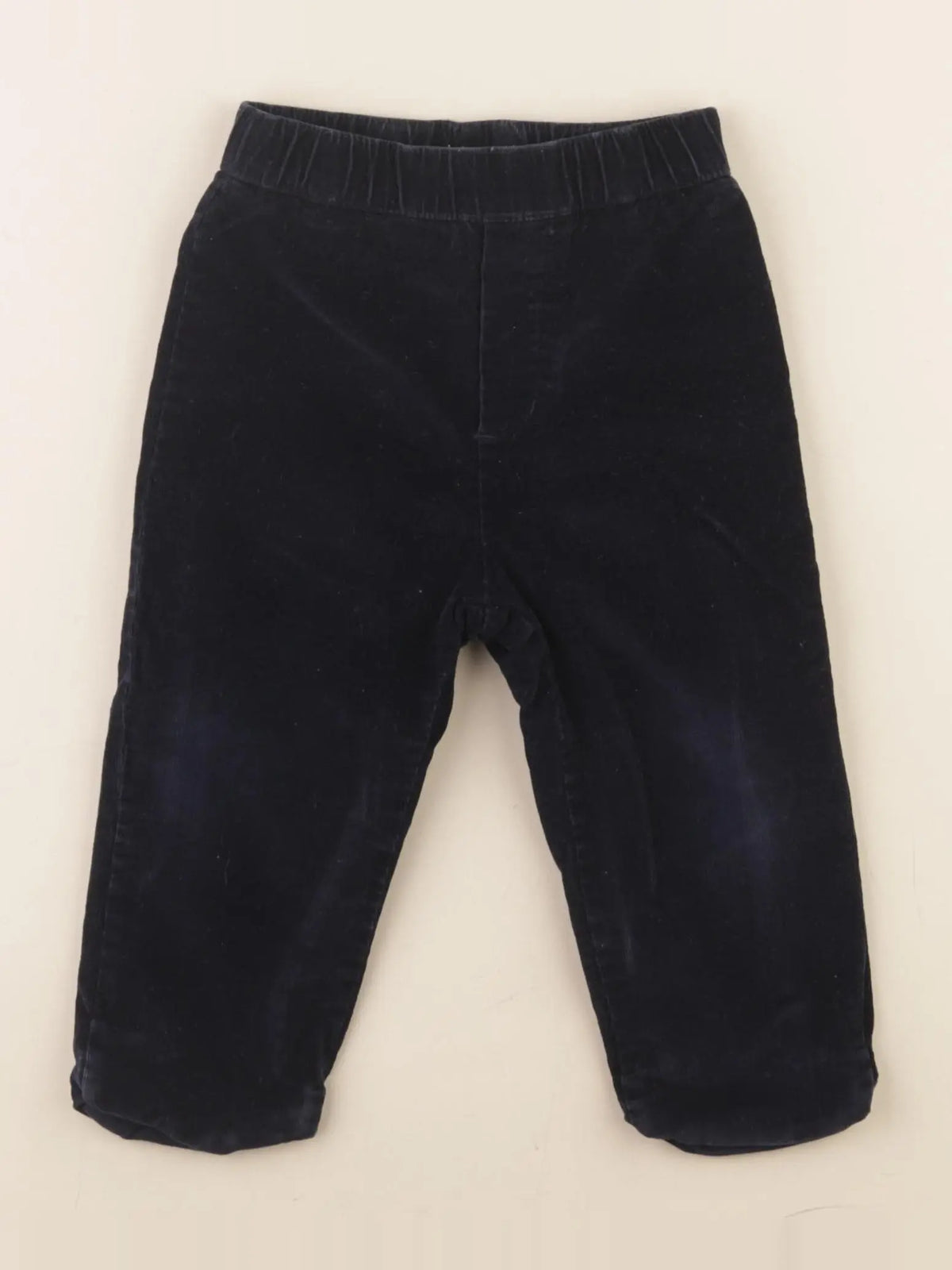 Jacadi - pantalon doublé bleu - 18 mois
