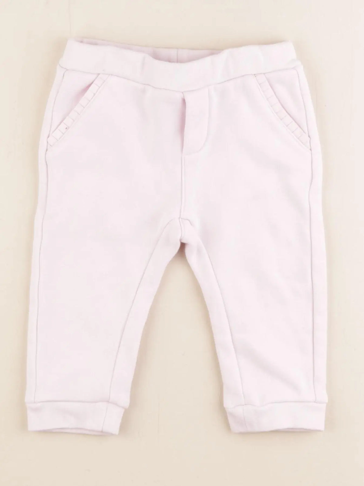 Jacadi - pantalon rose - 12 mois