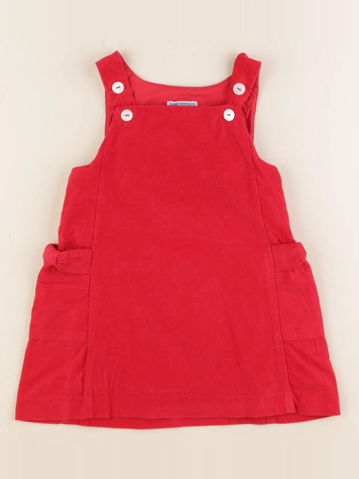 Jacadi - robe rouge - 24 mois