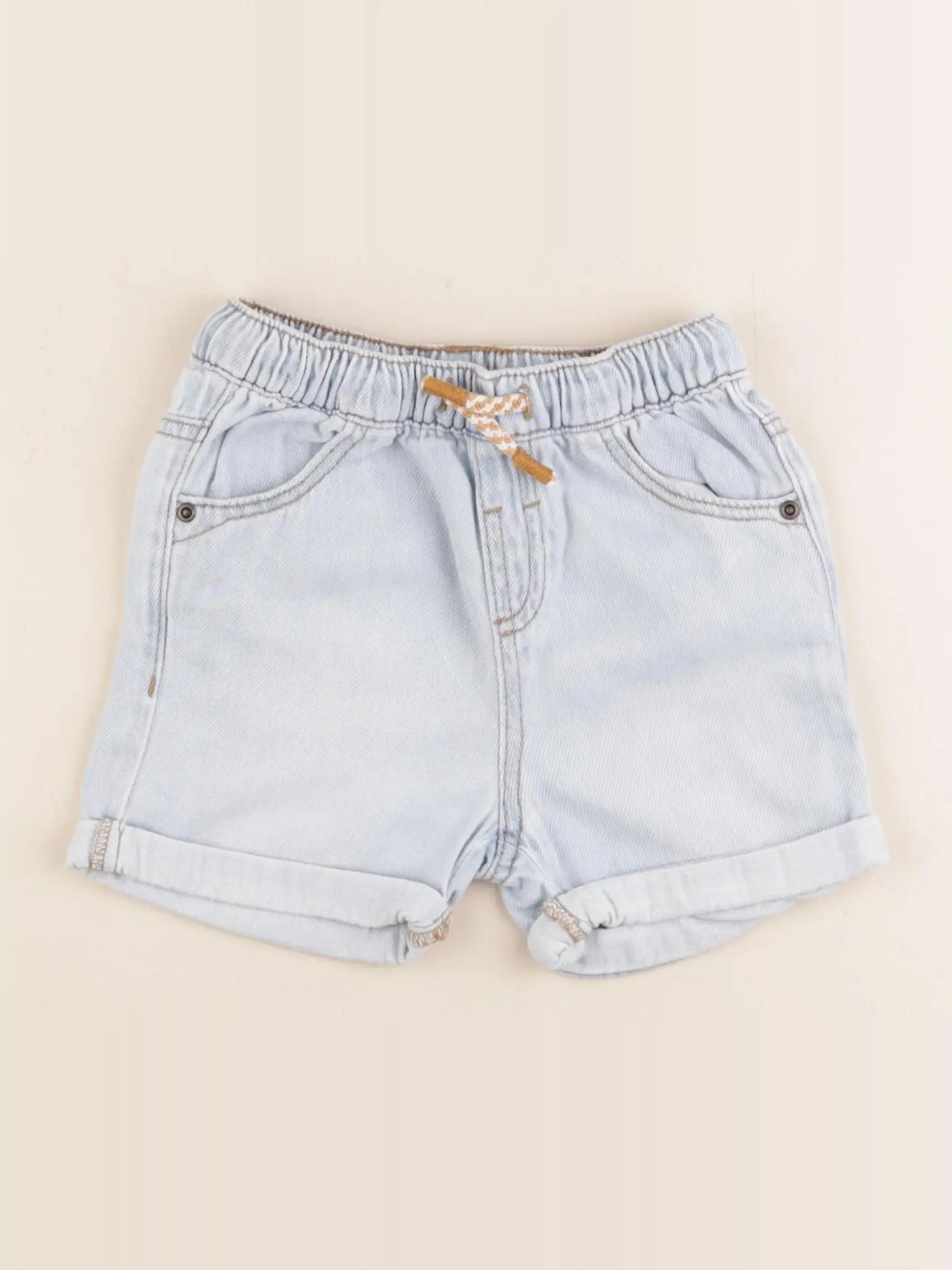 Vertbaudet - short bleu - 24 mois