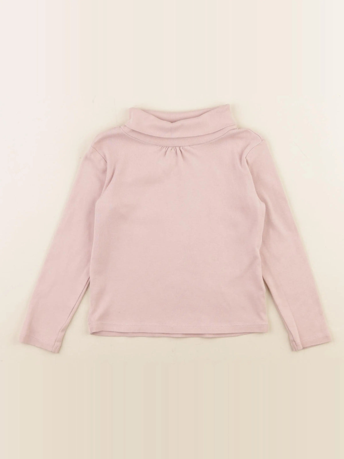 Vertbaudet - sous-pull rose - 4 ans